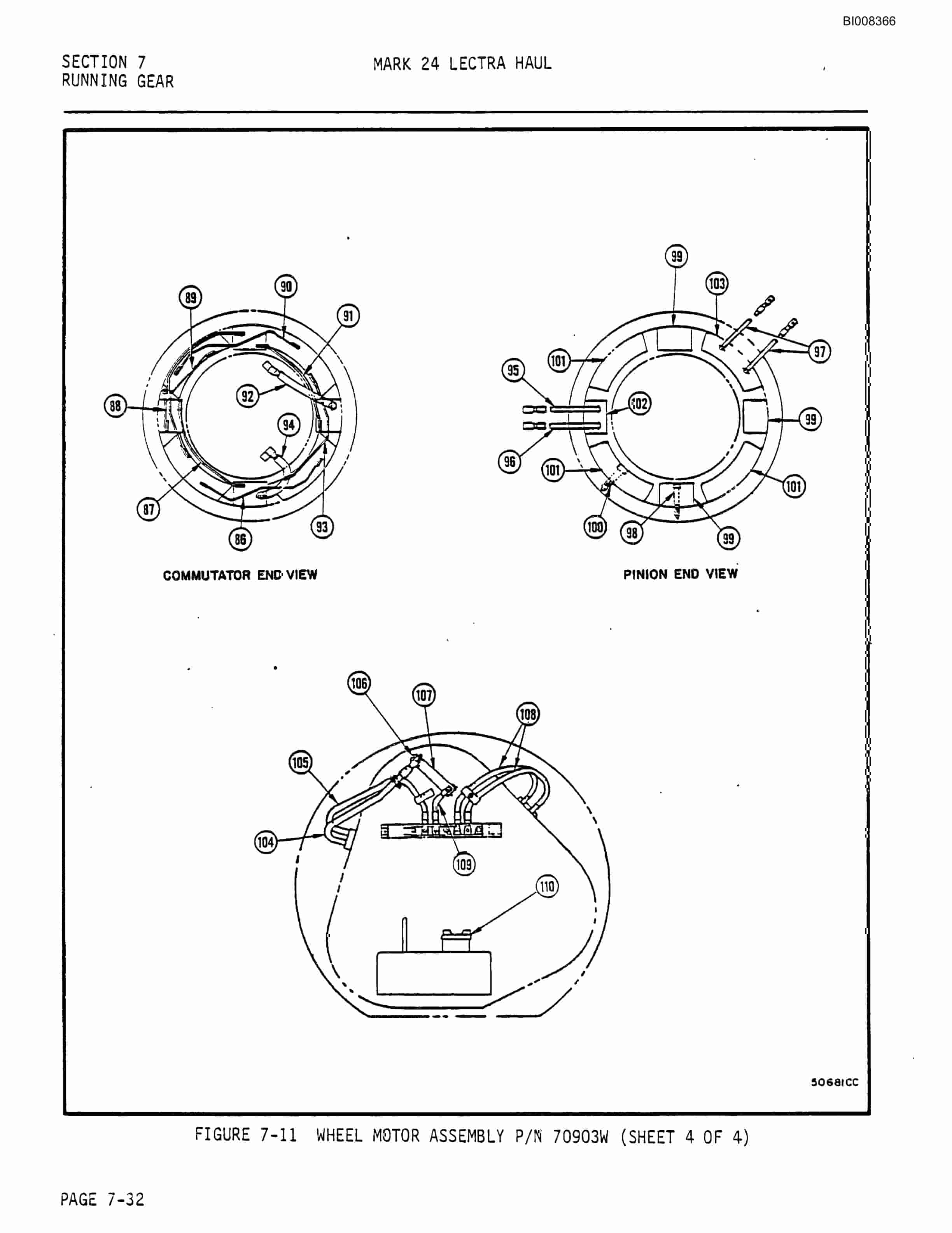 Bucyrus Mark 24 Illustrated Parts Catalog BI008366-5