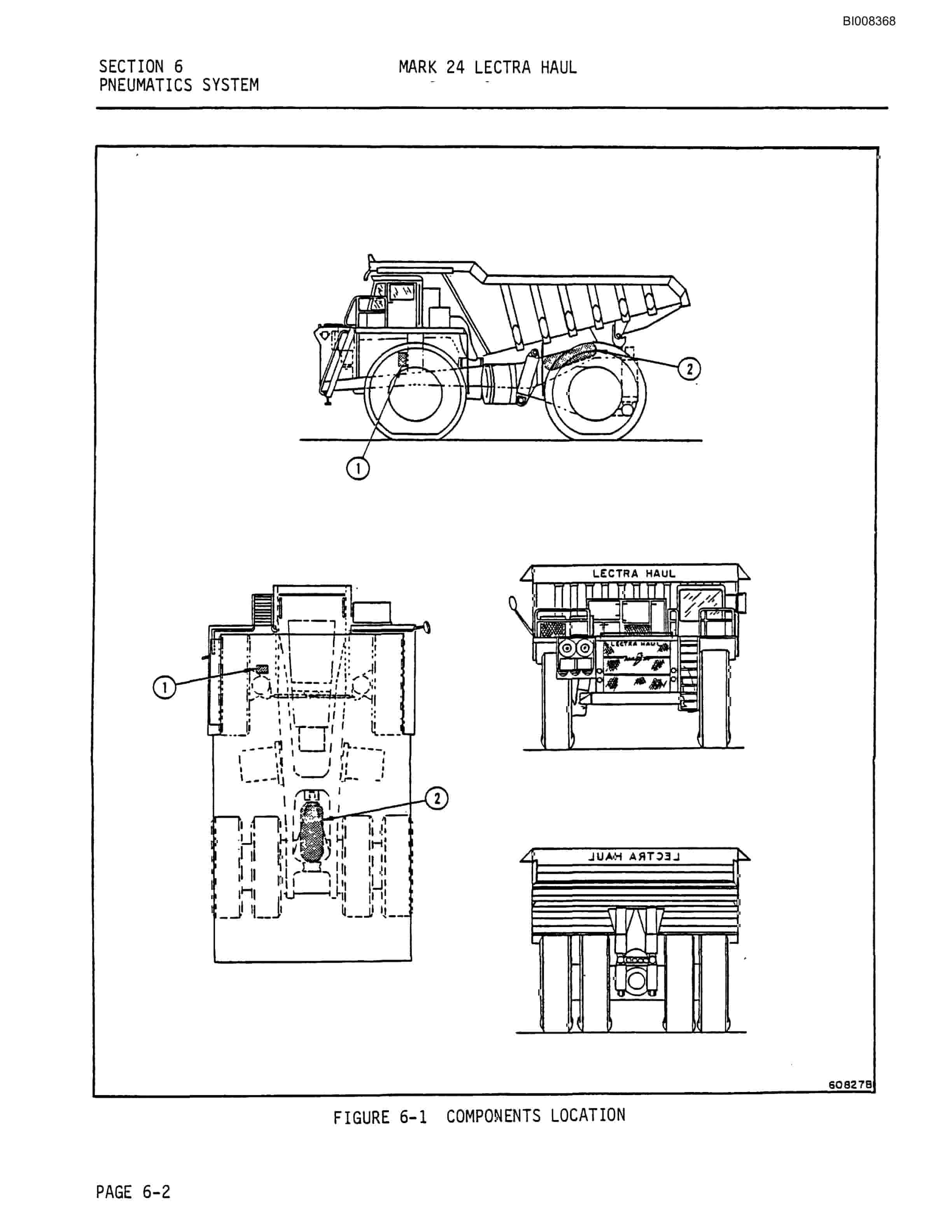 Bucyrus Mark 24 Illustrated Parts Catalog BI008368-3
