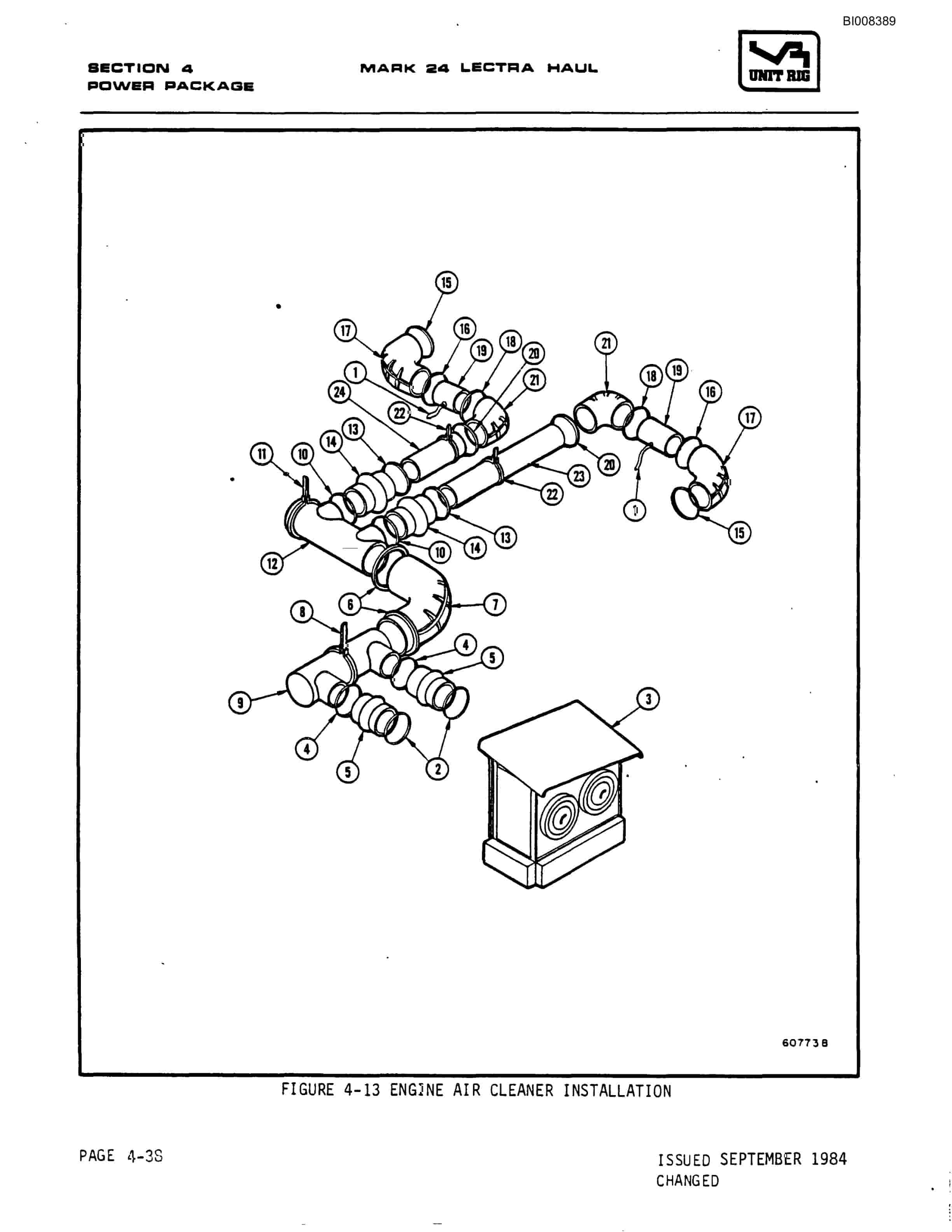 Bucyrus Mark 24 Illustrated Parts Catalog BI008389-2