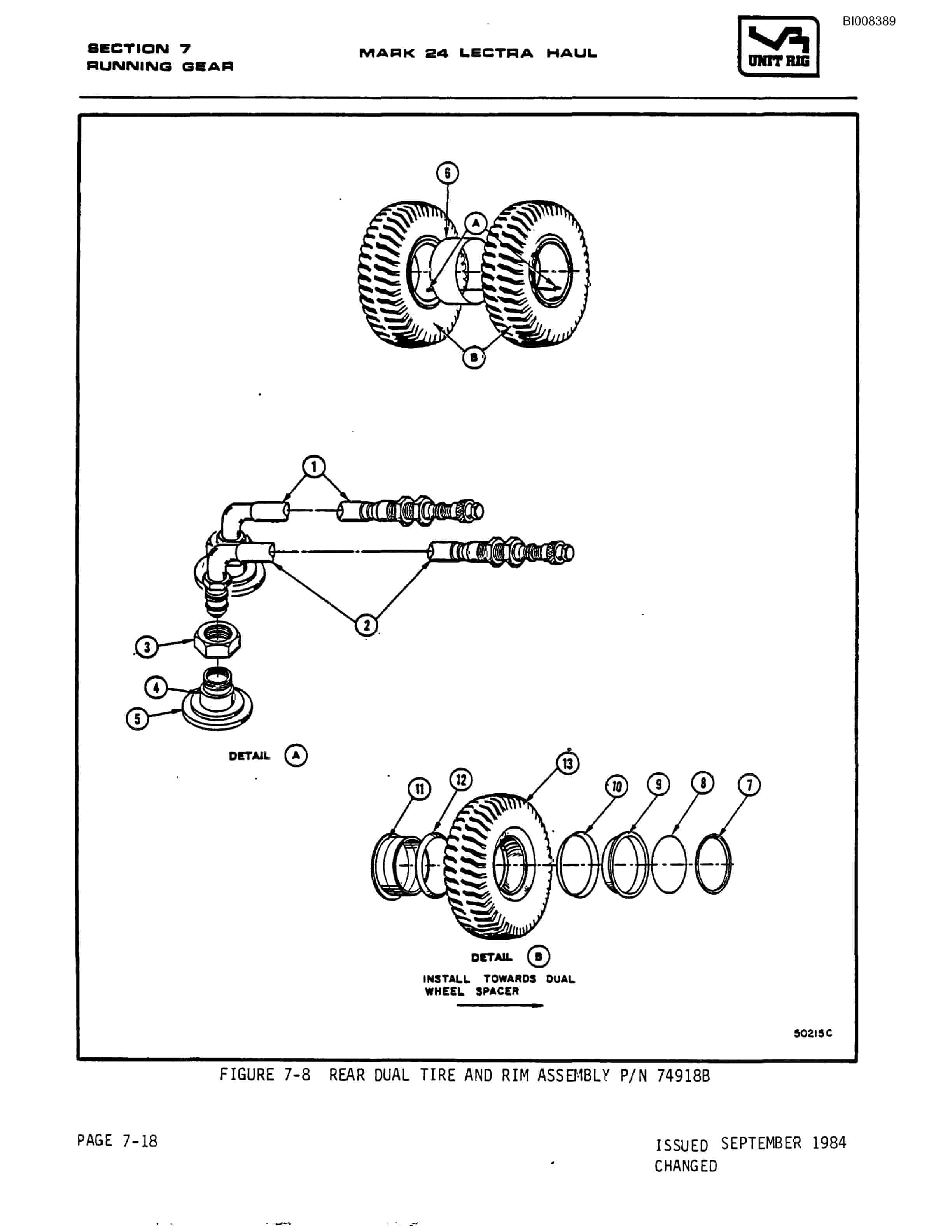 Bucyrus Mark 24 Illustrated Parts Catalog BI008389-4