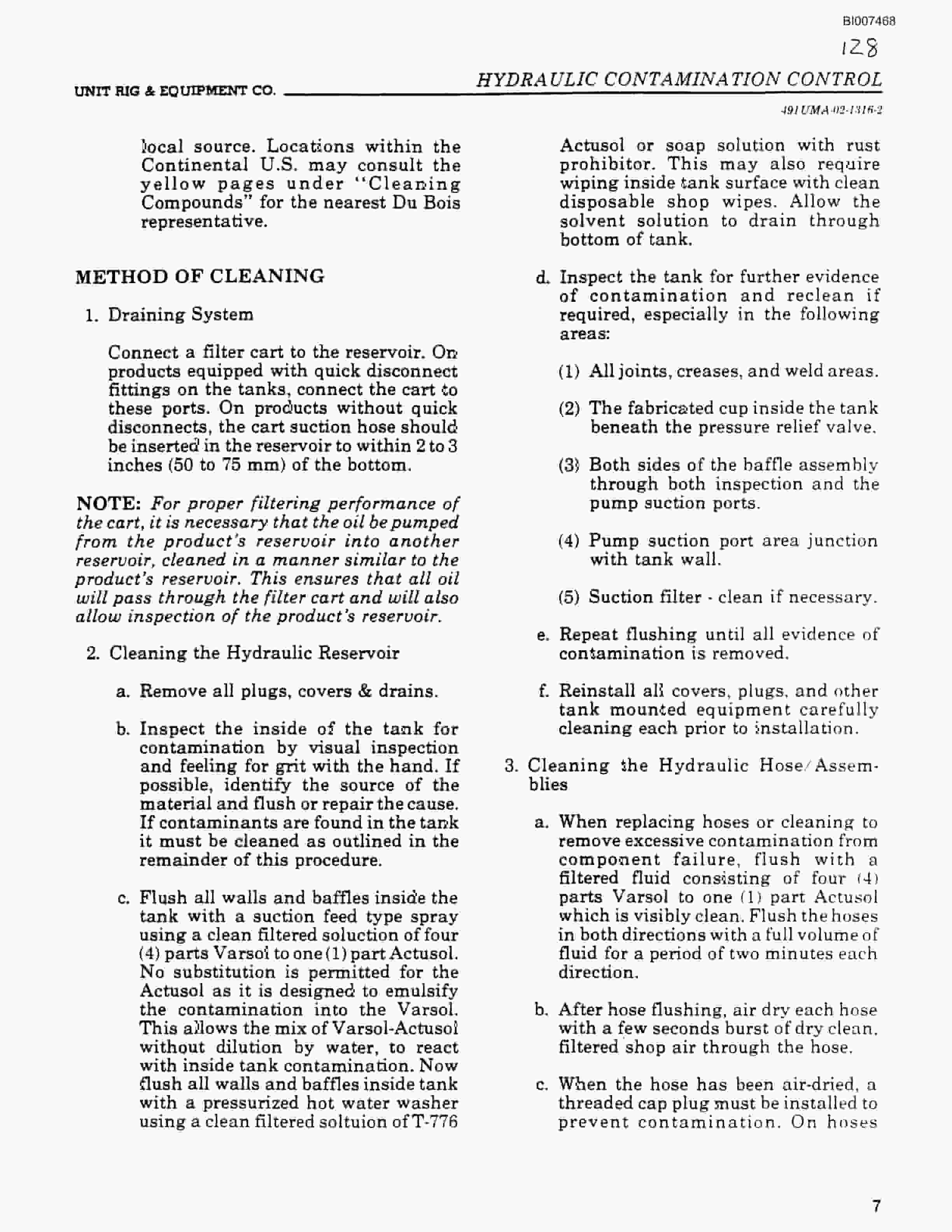 Bucyrus Mark 24 Mechanical Technical Manual BI007468-2