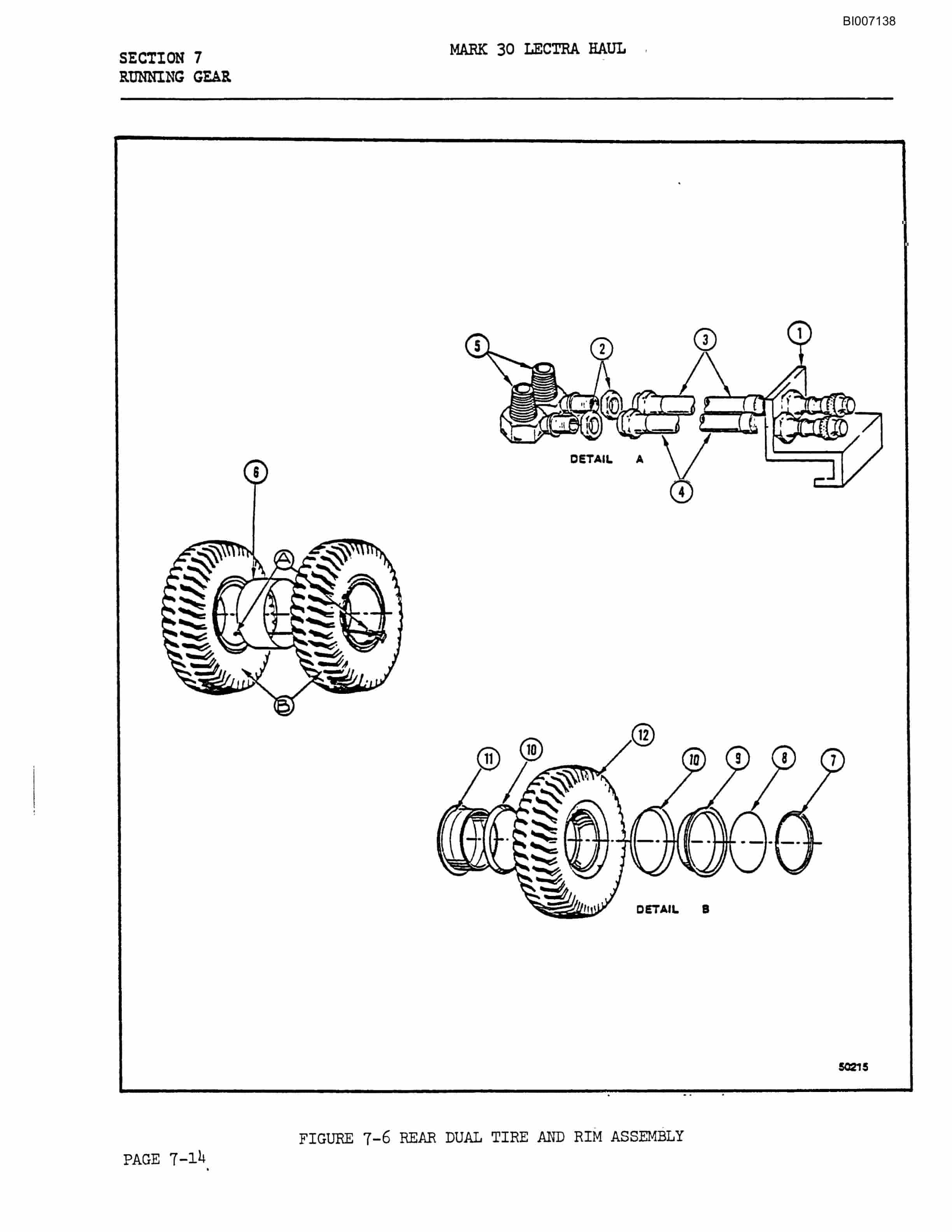 Bucyrus Mark 30 Illustrated Parts Catalog BI007138-5