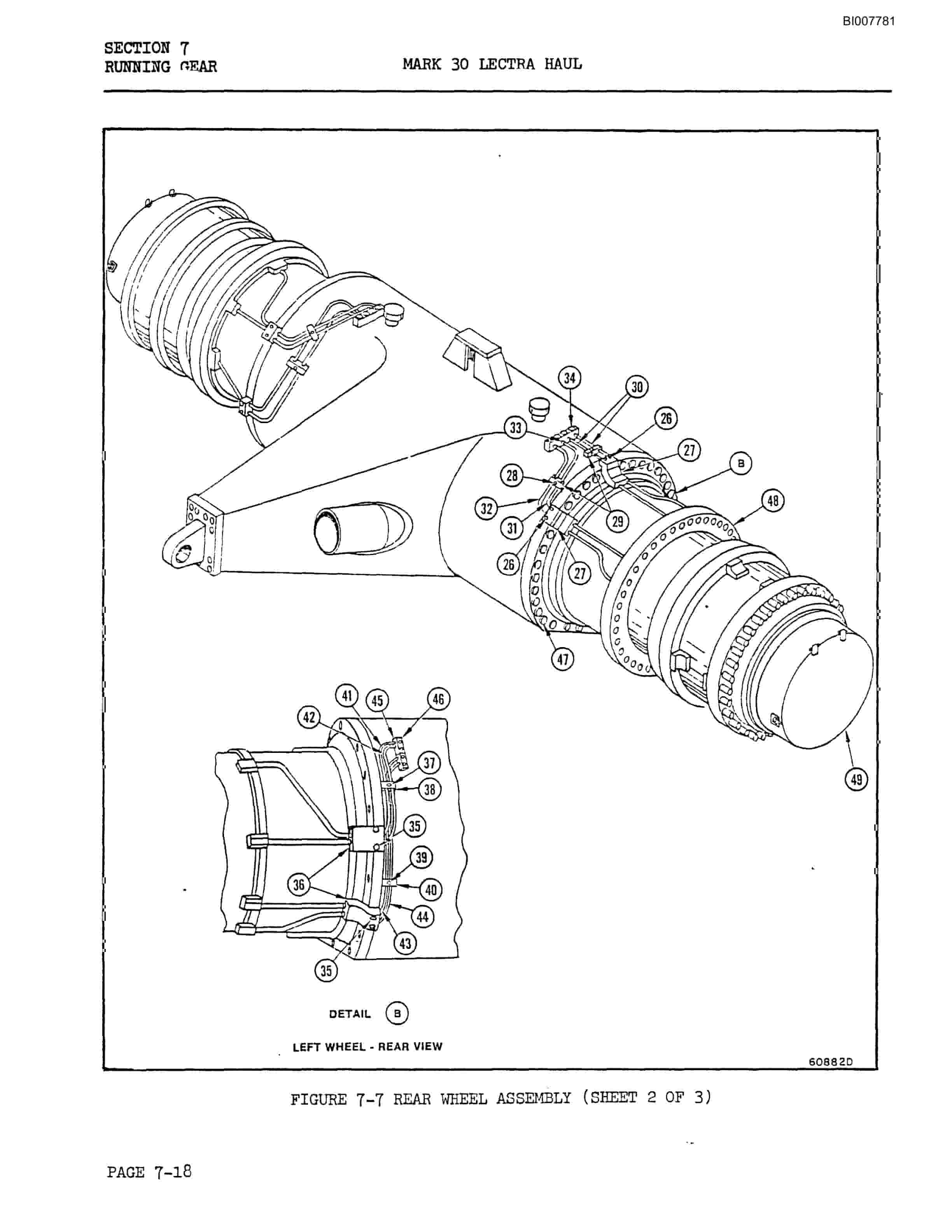 Bucyrus Mark 30 Illustrated Parts Catalog BI007781-5