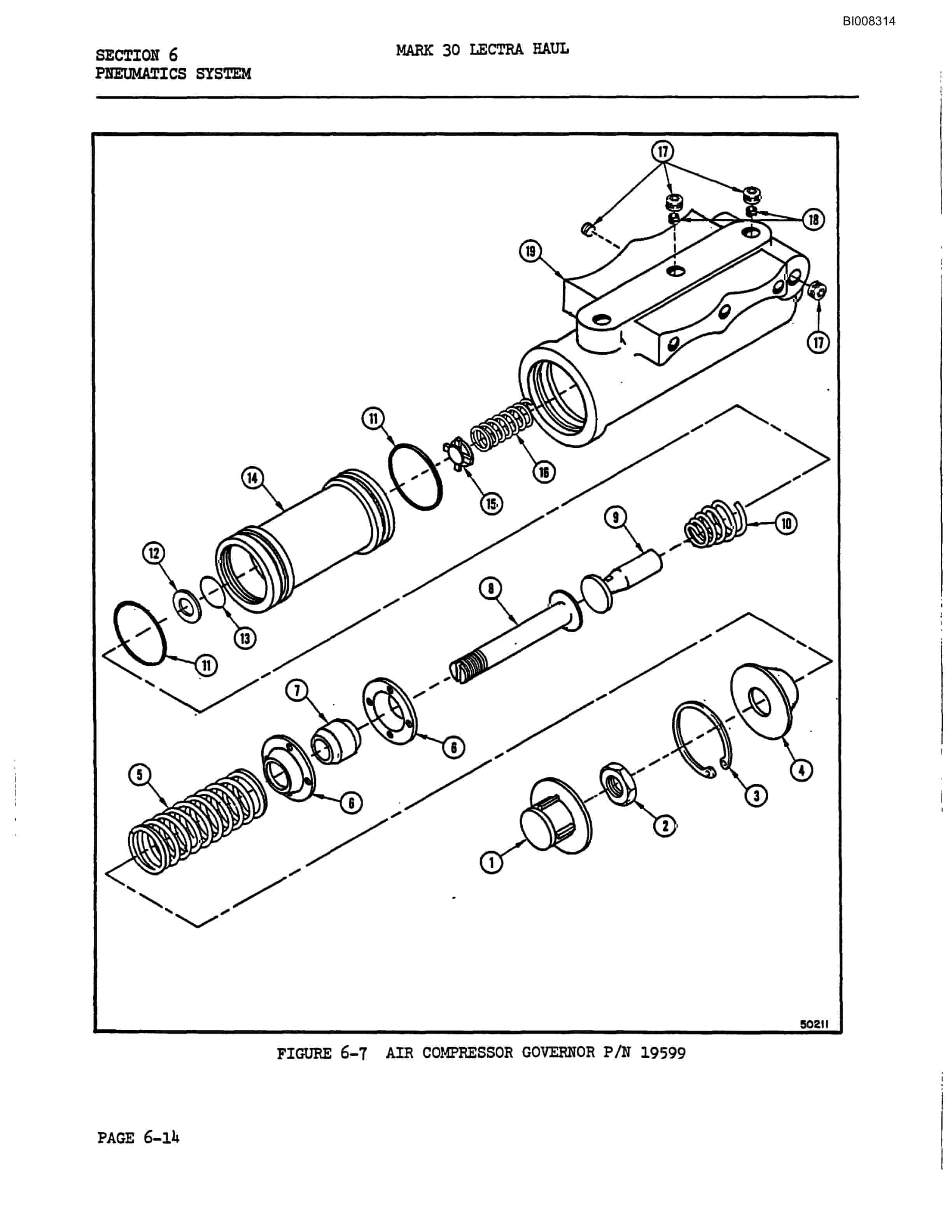 Bucyrus Mark 30 Illustrated Parts Catalog BI008314-4