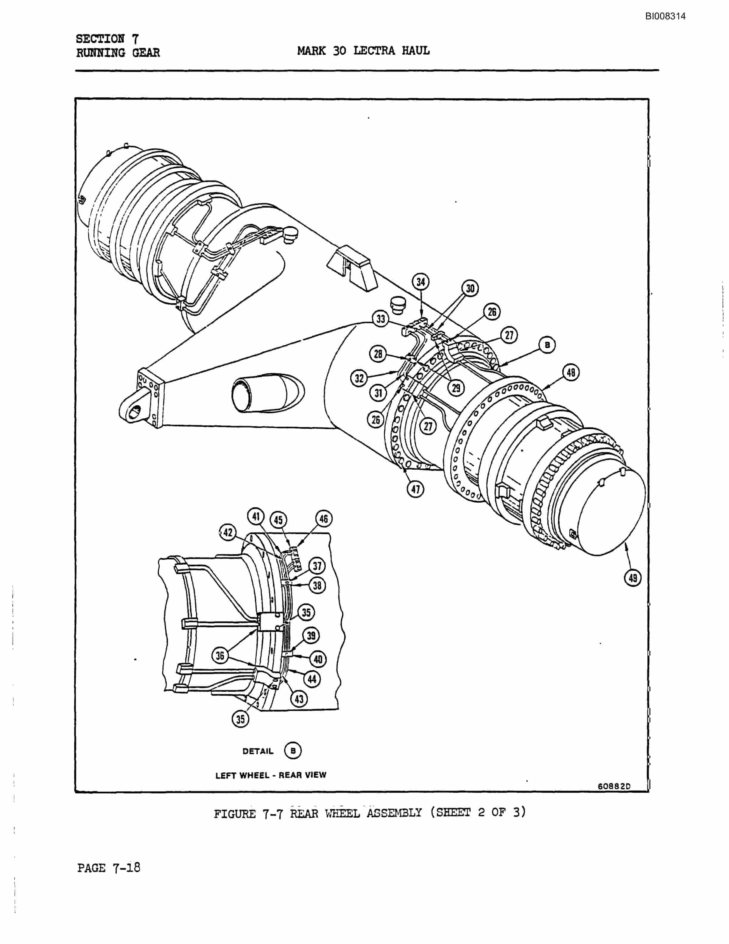 Bucyrus Mark 30 Illustrated Parts Catalog BI008314-5
