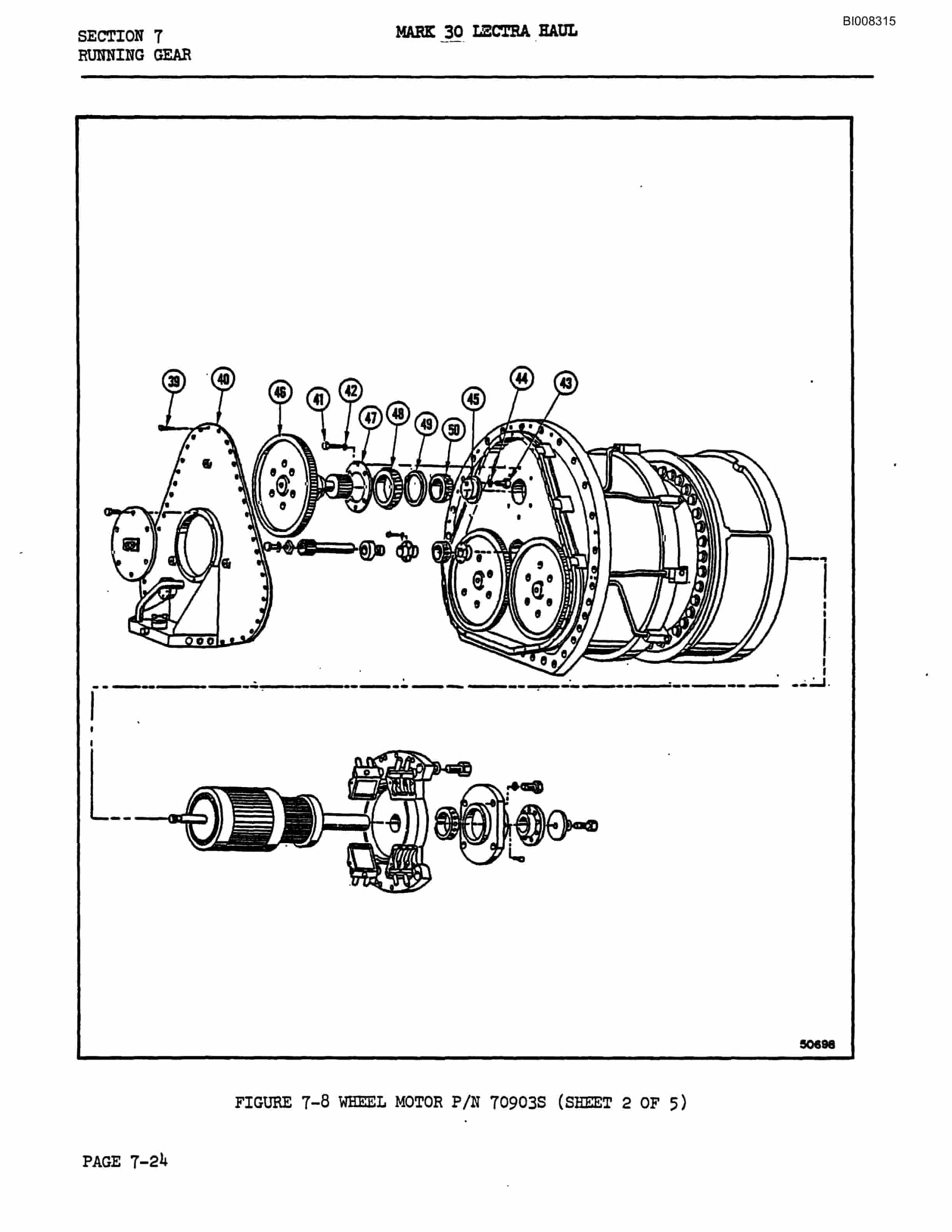Bucyrus Mark 30 Illustrated Parts Catalog BI008315-5