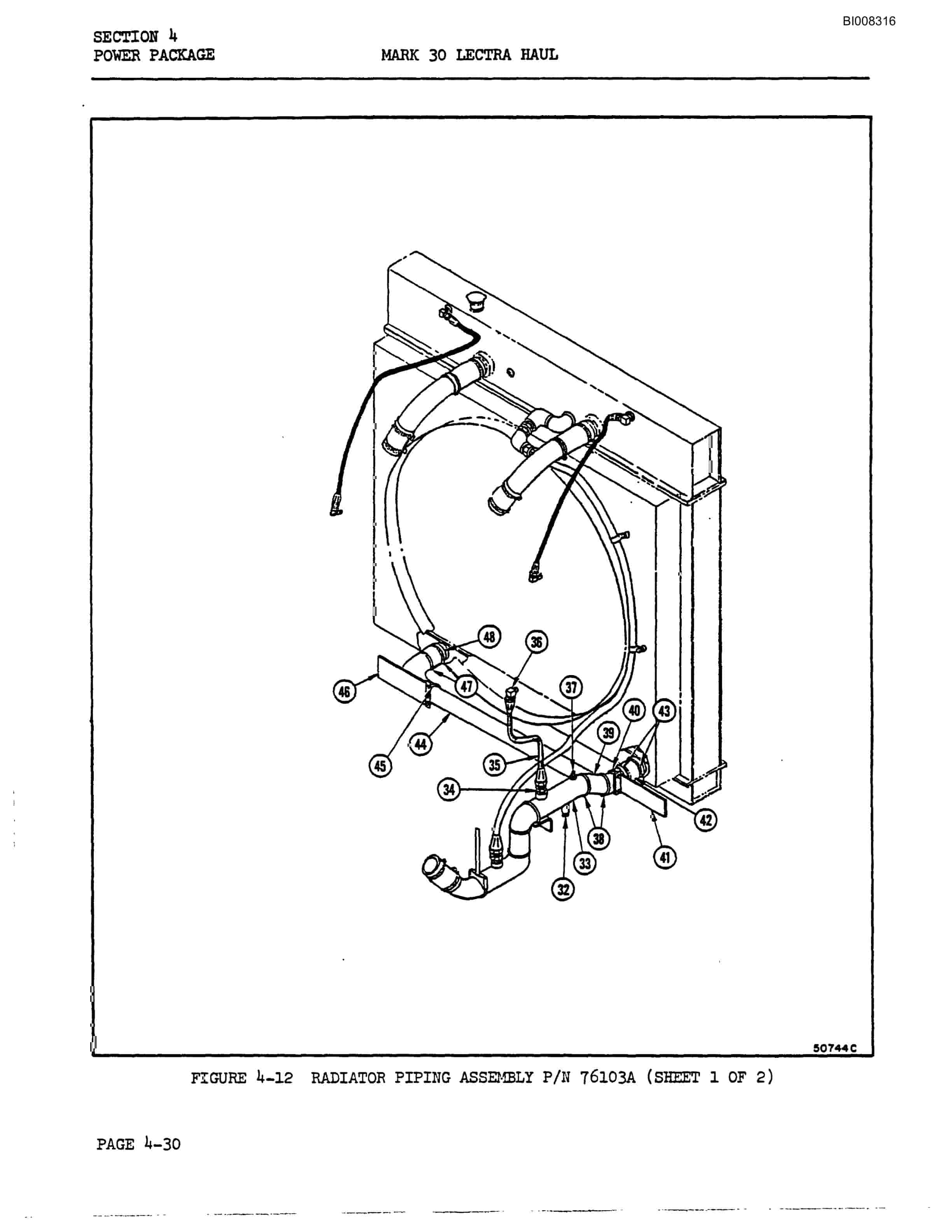 Bucyrus Mark 30 Illustrated Parts Catalog BI008316-2
