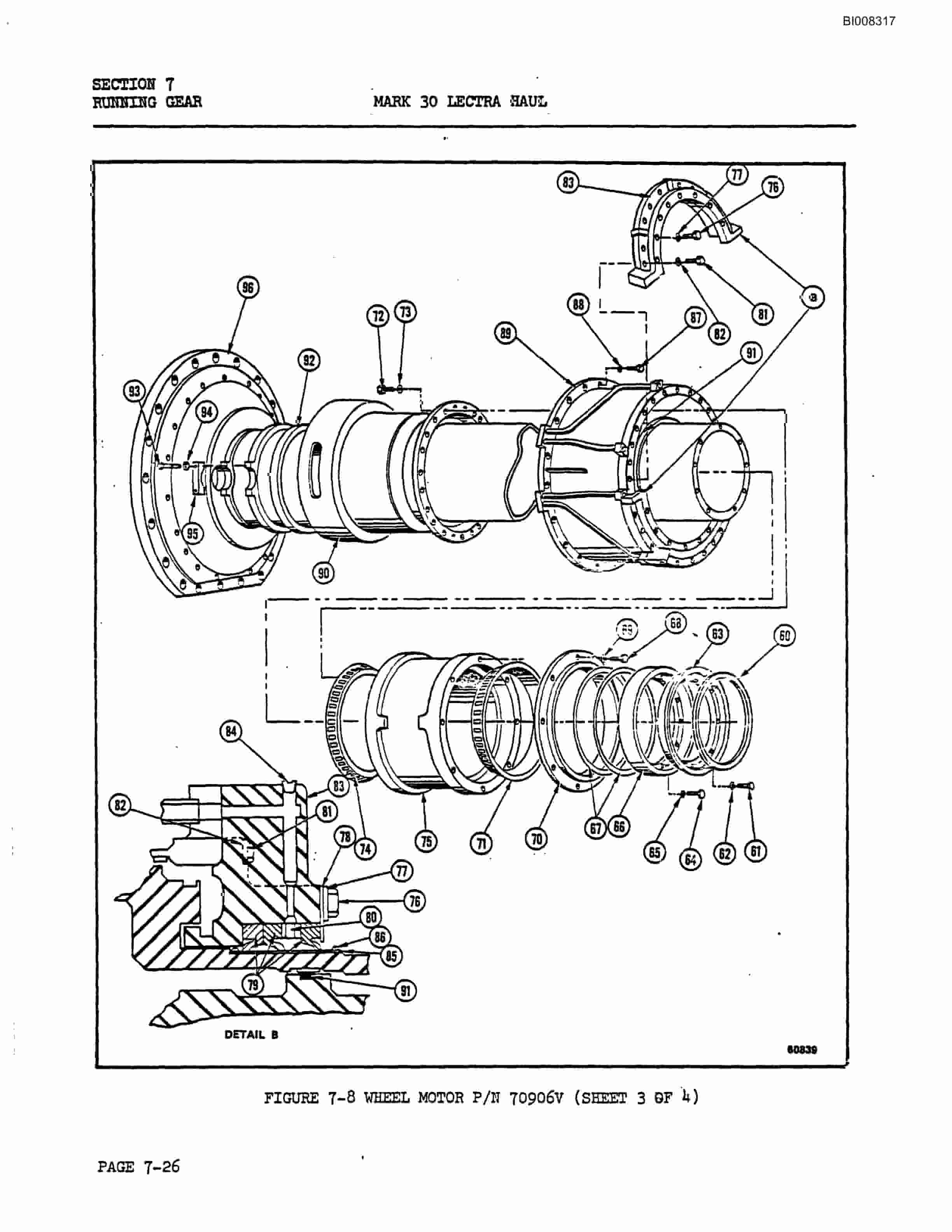 Bucyrus Mark 30 Illustrated Parts Catalog BI008317-5