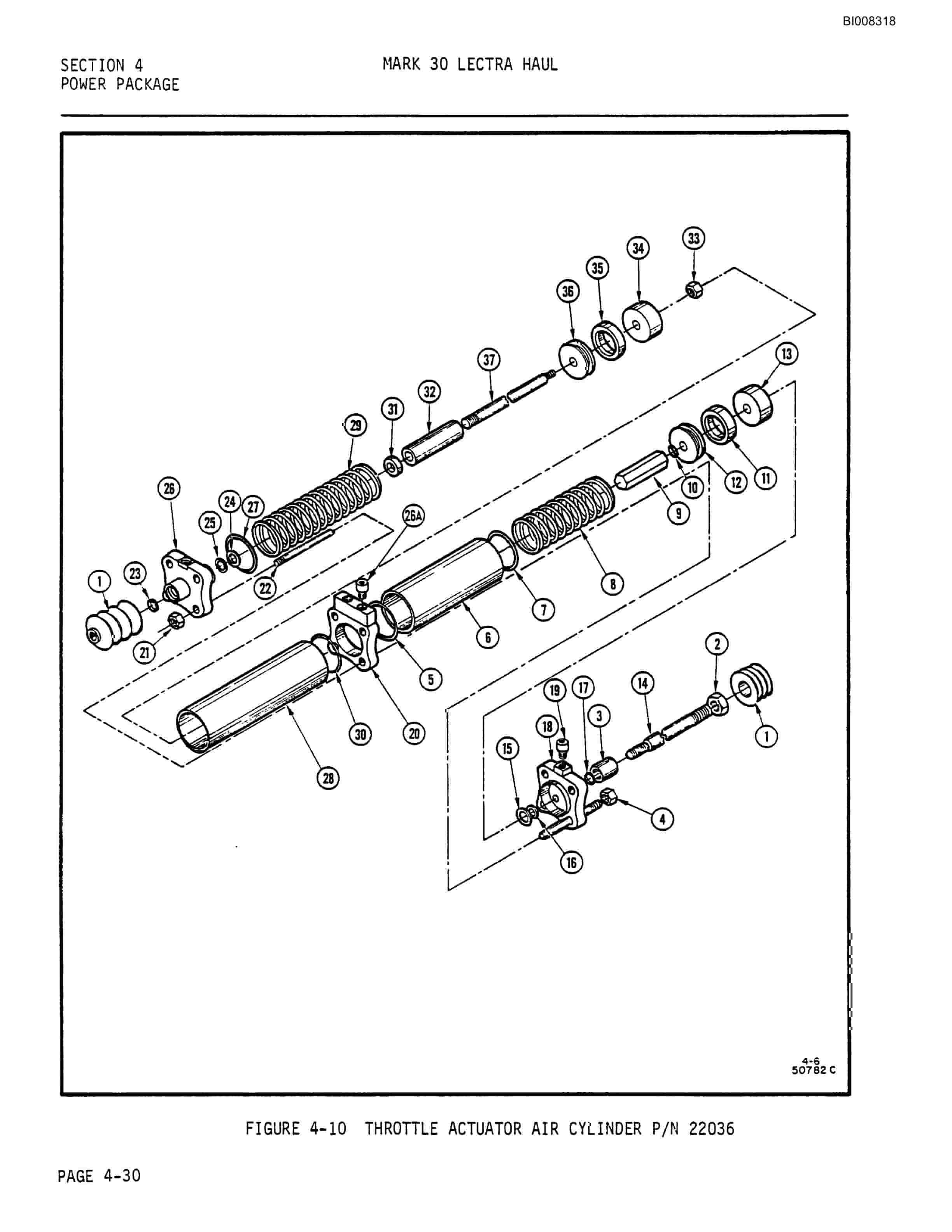Bucyrus Mark 30 Illustrated Parts Catalog BI008318-2