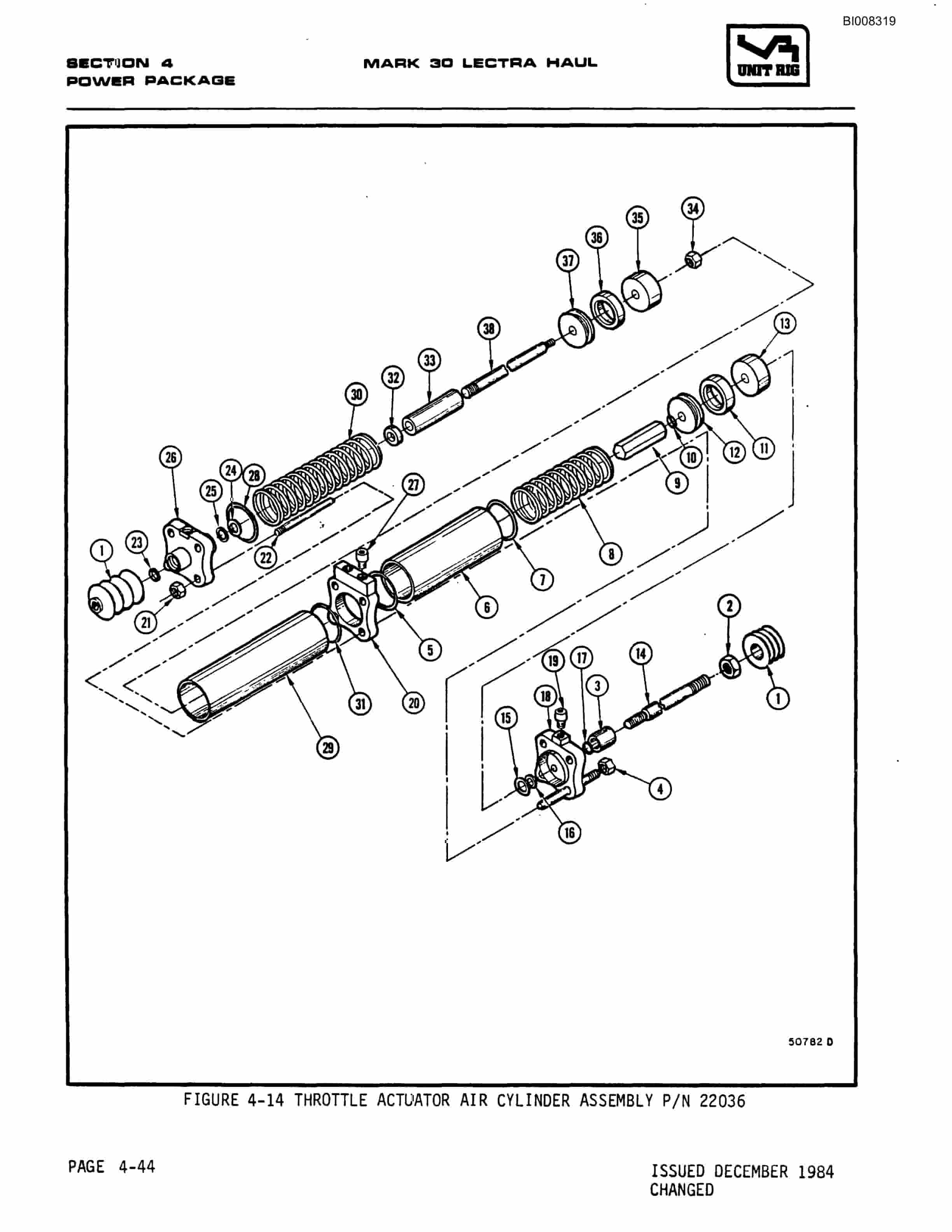 Bucyrus Mark 30 Illustrated Parts Catalog BI008319-2