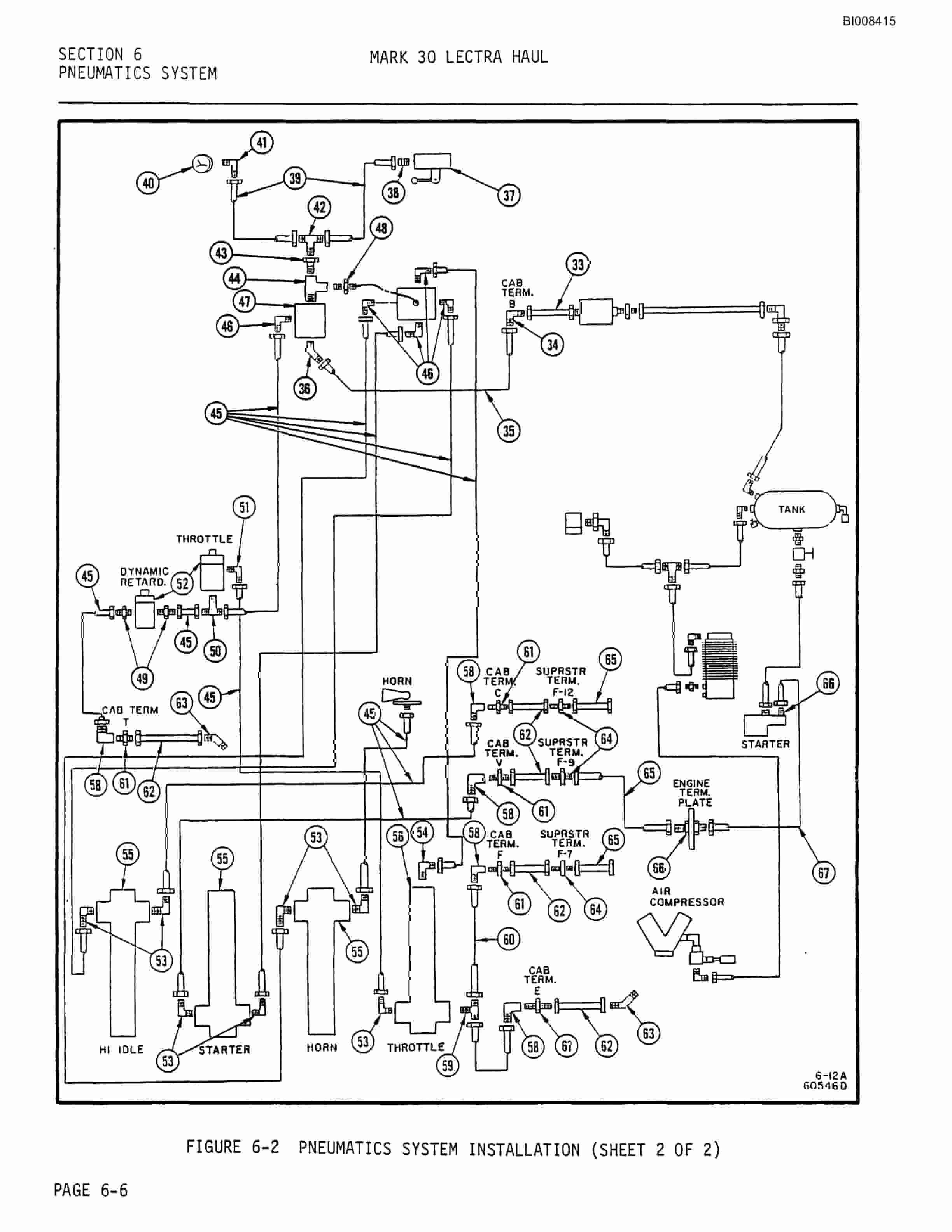 Bucyrus Mark 30 Illustrated Parts Catalog BI008415-3