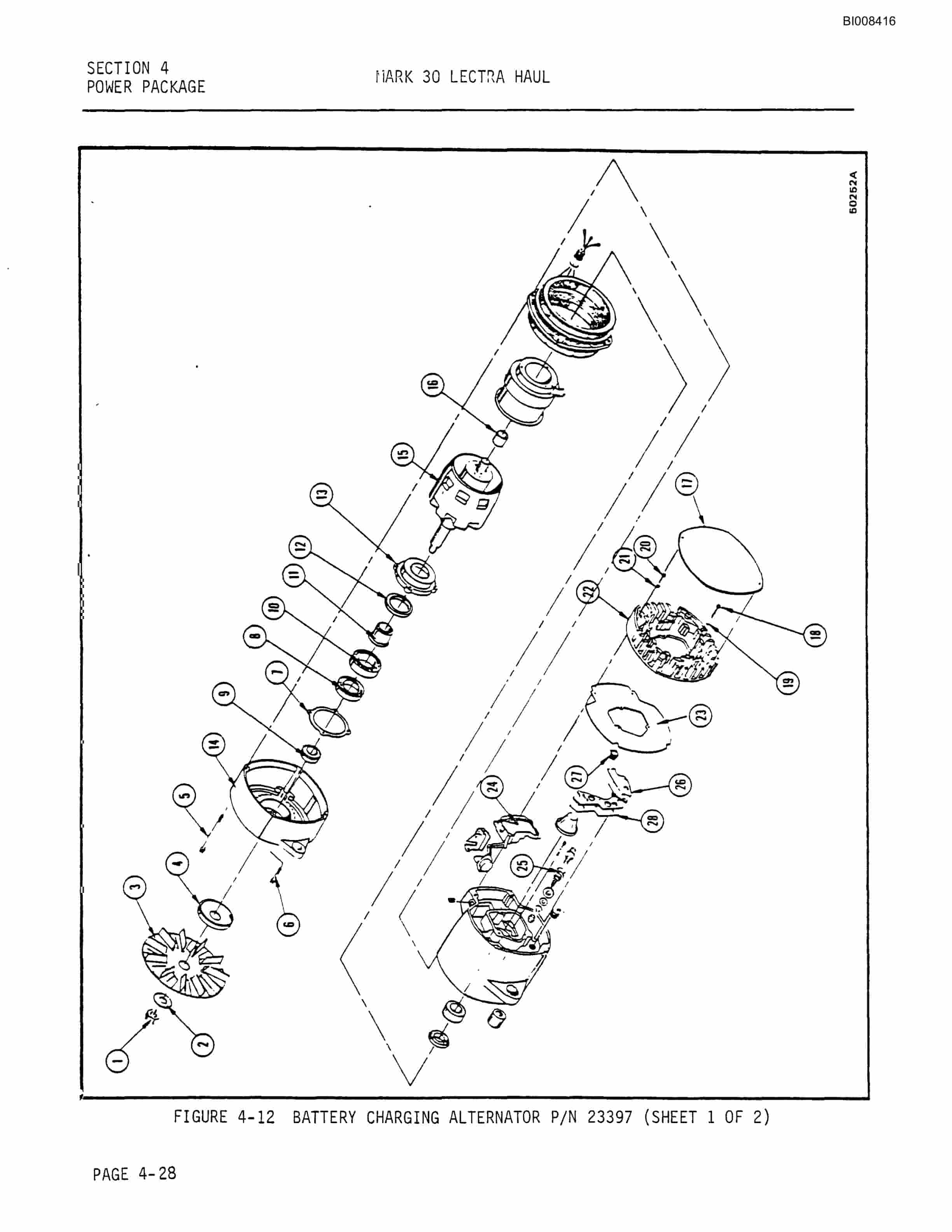 Bucyrus Mark 30 Illustrated Parts Catalog BI008416-2