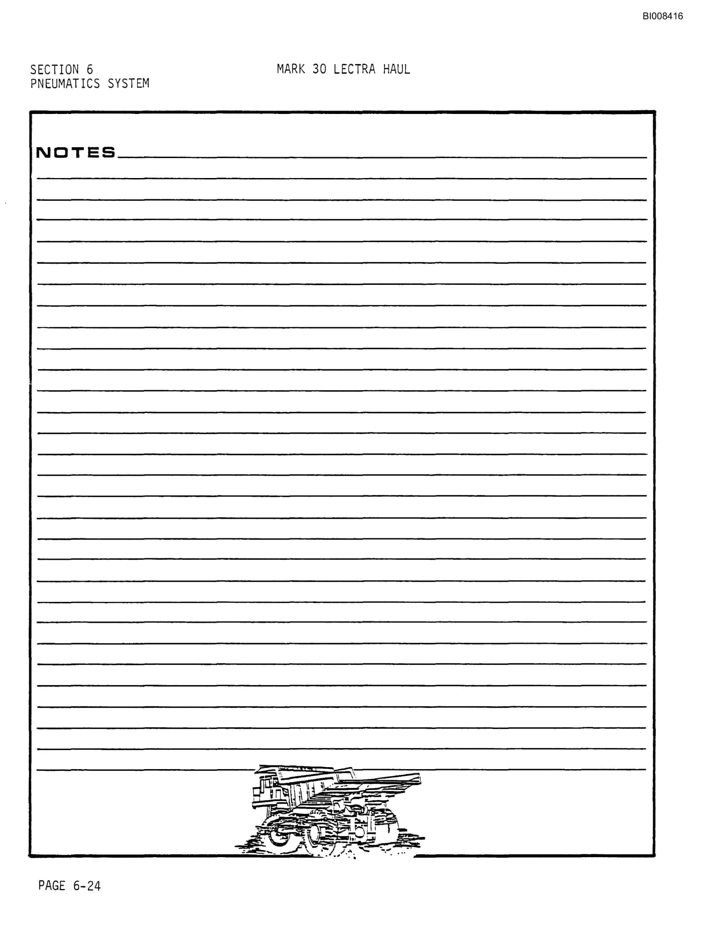 Bucyrus Mark 30 Illustrated Parts Catalog BI008416-4