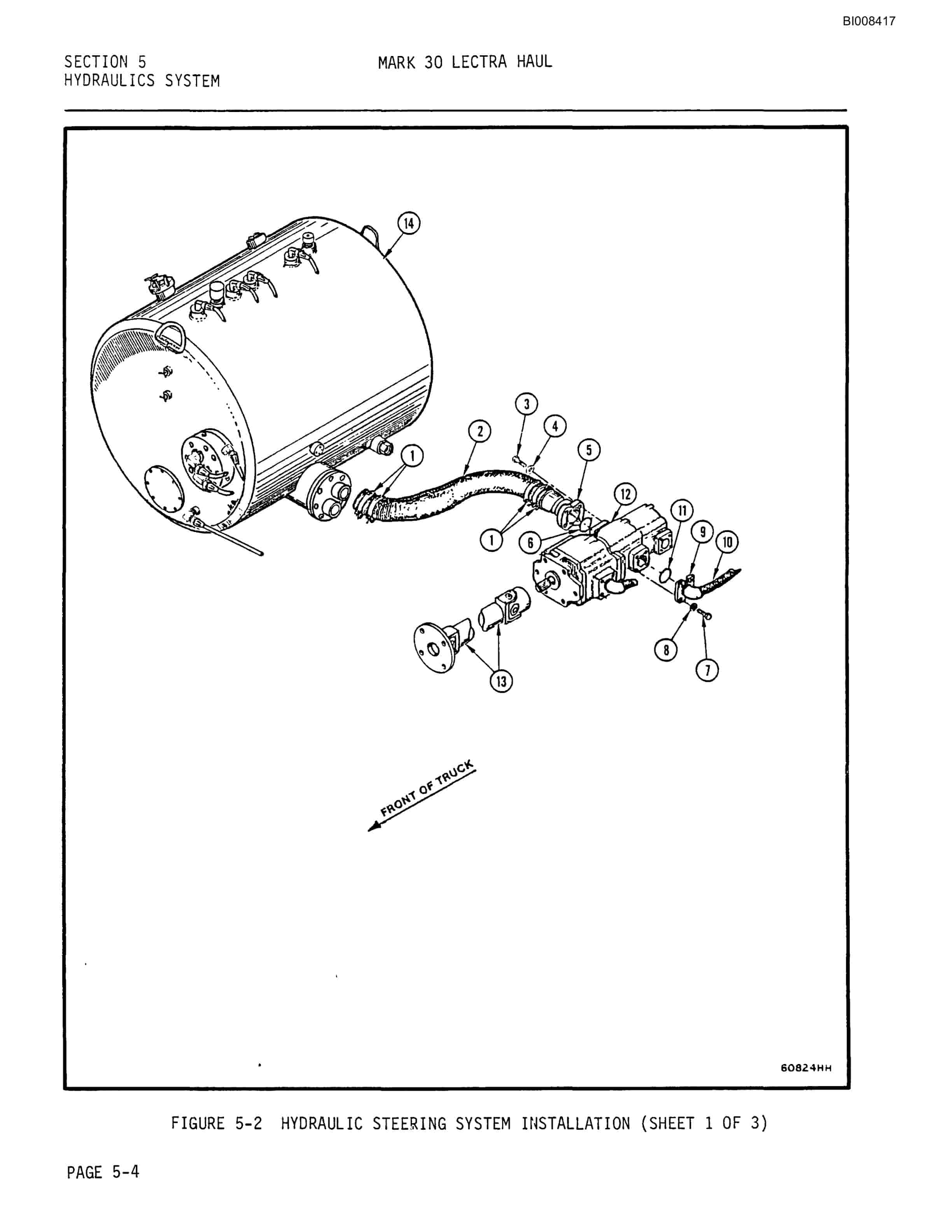 Bucyrus Mark 30 Illustrated Parts Catalog BI008417-2