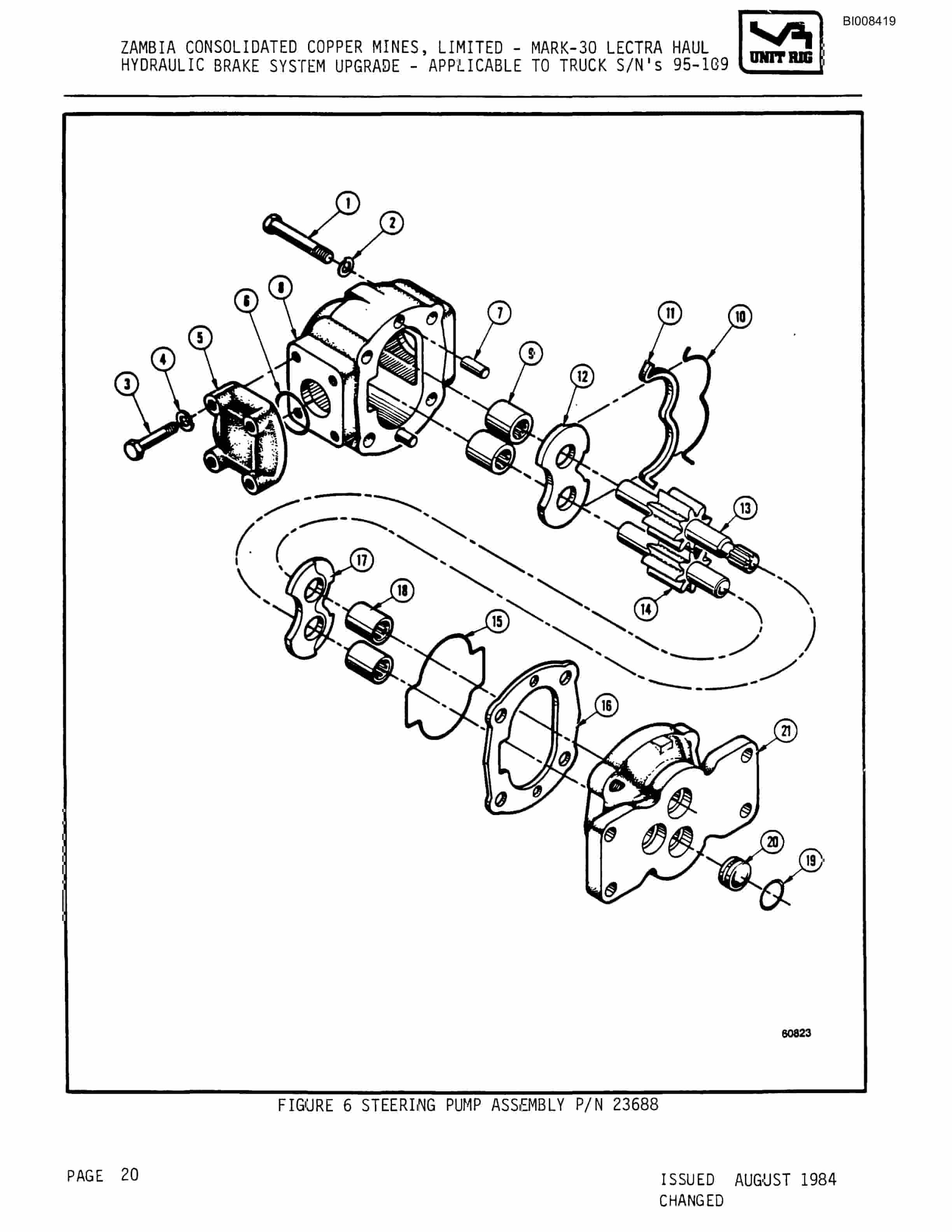 Bucyrus Mark 30 Illustrated Parts Catalog BI008419-3