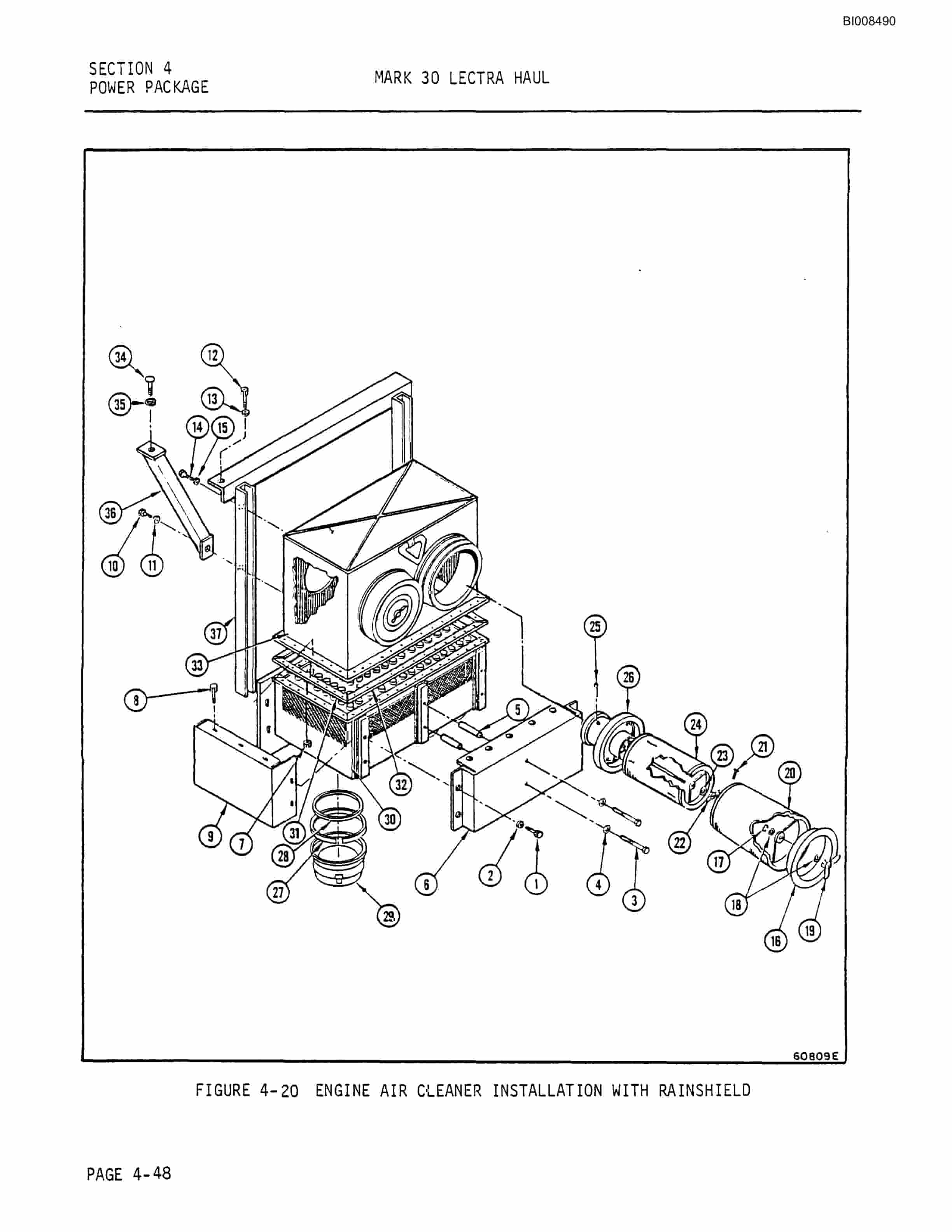 Bucyrus Mark 30 Illustrated Parts Catalog BI008490-2