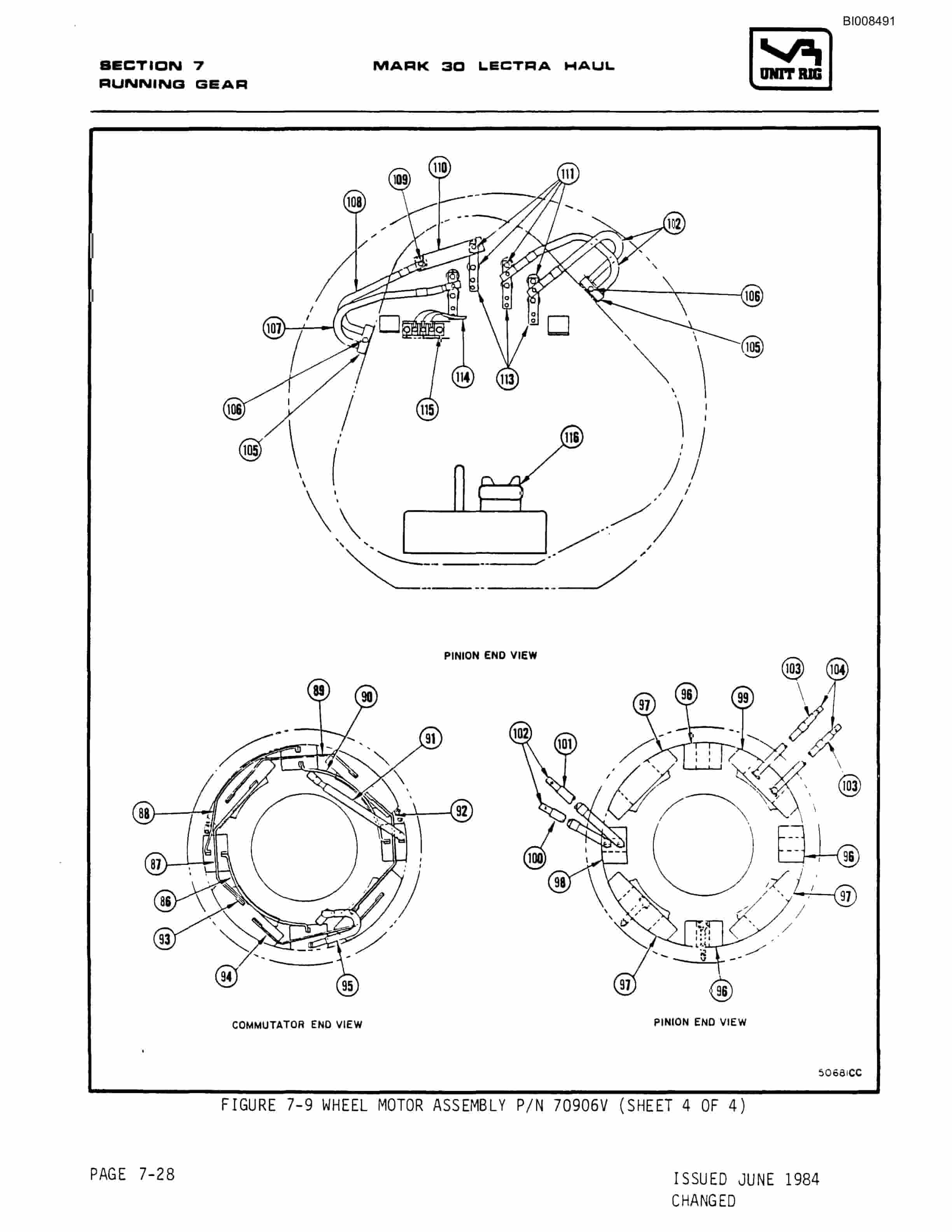 Bucyrus Mark 30 Illustrated Parts Catalog BI008491-5