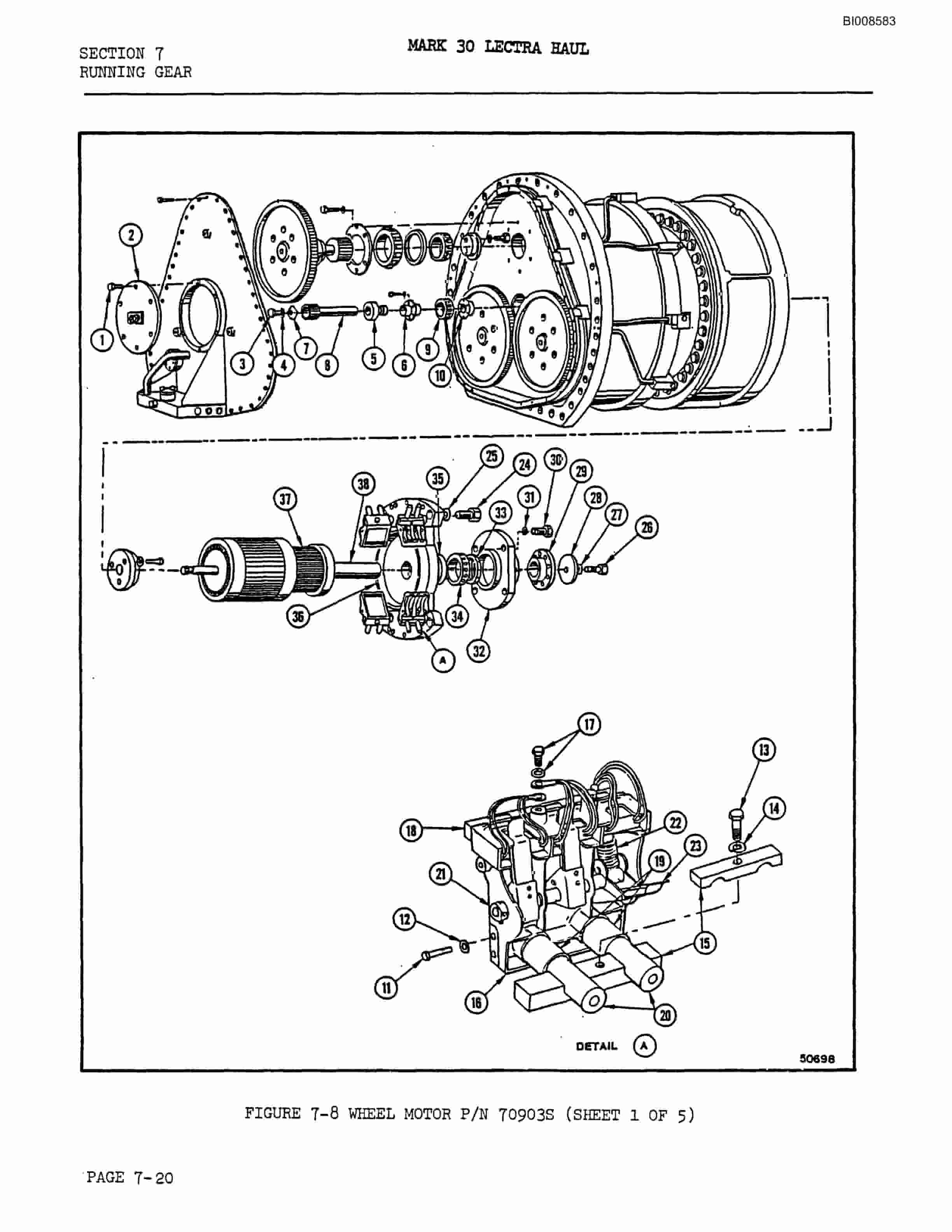 Bucyrus Mark 30 Illustrated Parts Catalog BI008583-5