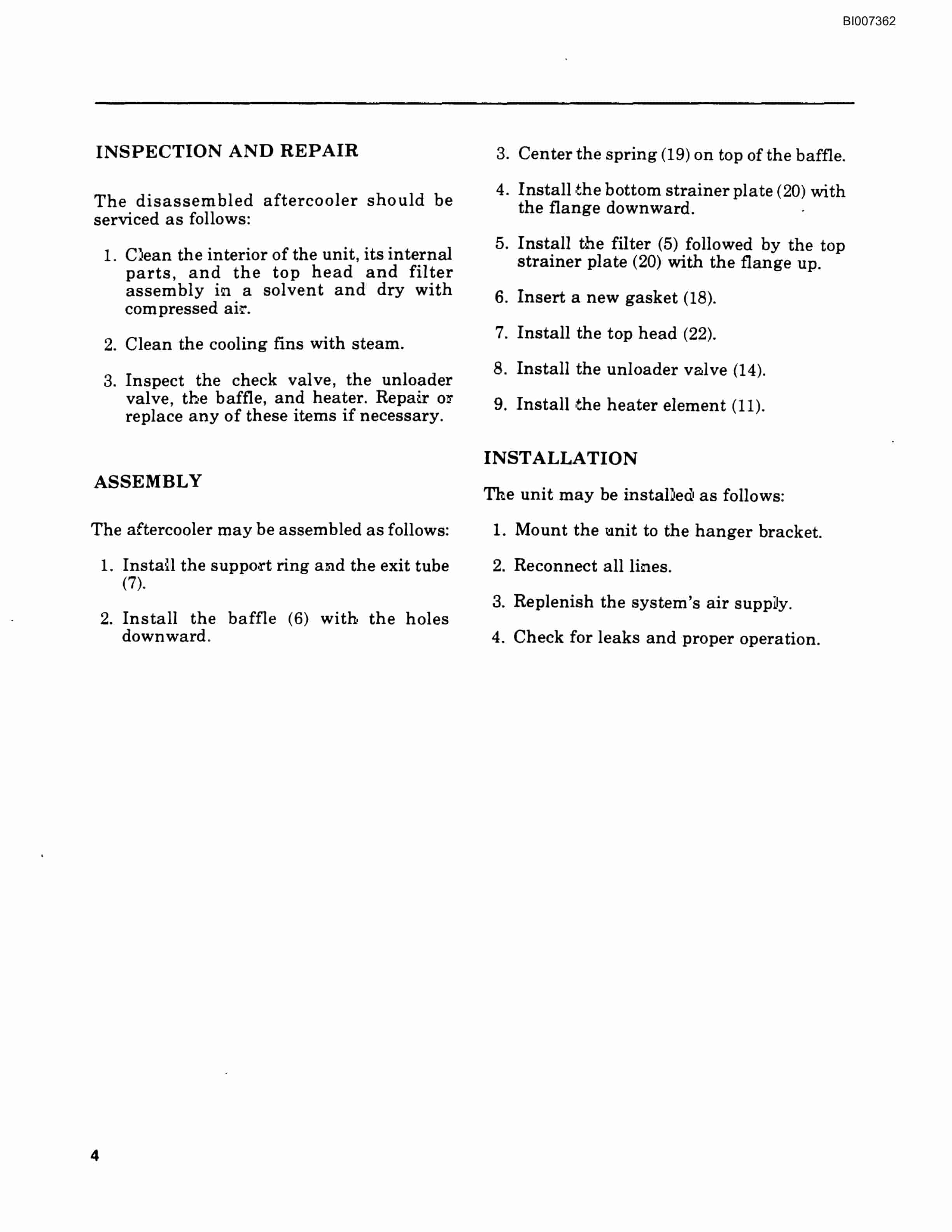 Bucyrus Mark 30 Mechanical Technical Manual BI007362-2