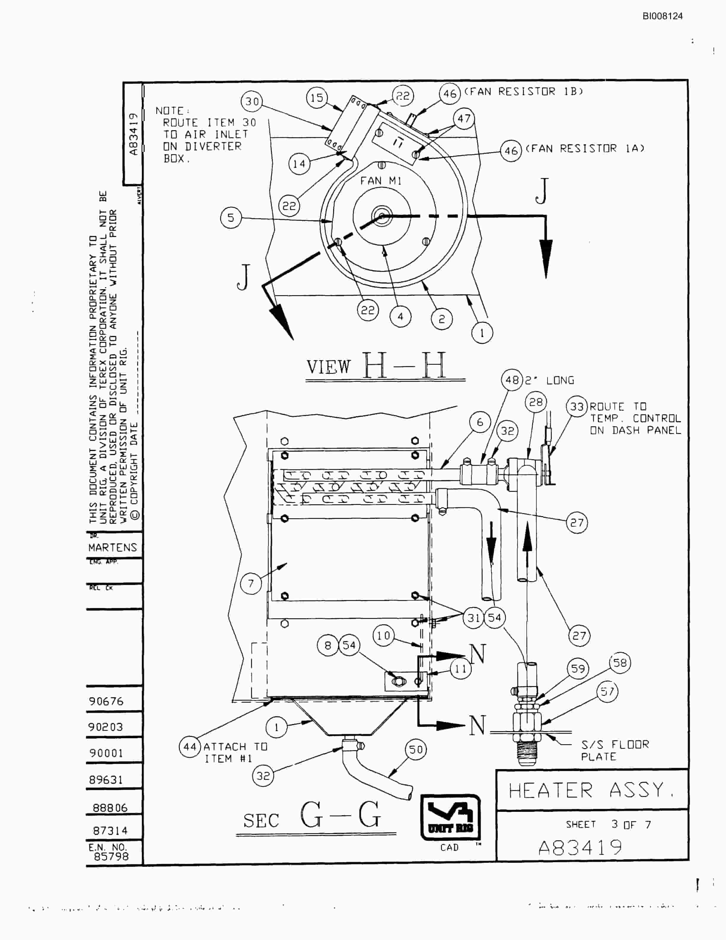 Bucyrus Mark 30B Parts Catalog BI008124-2