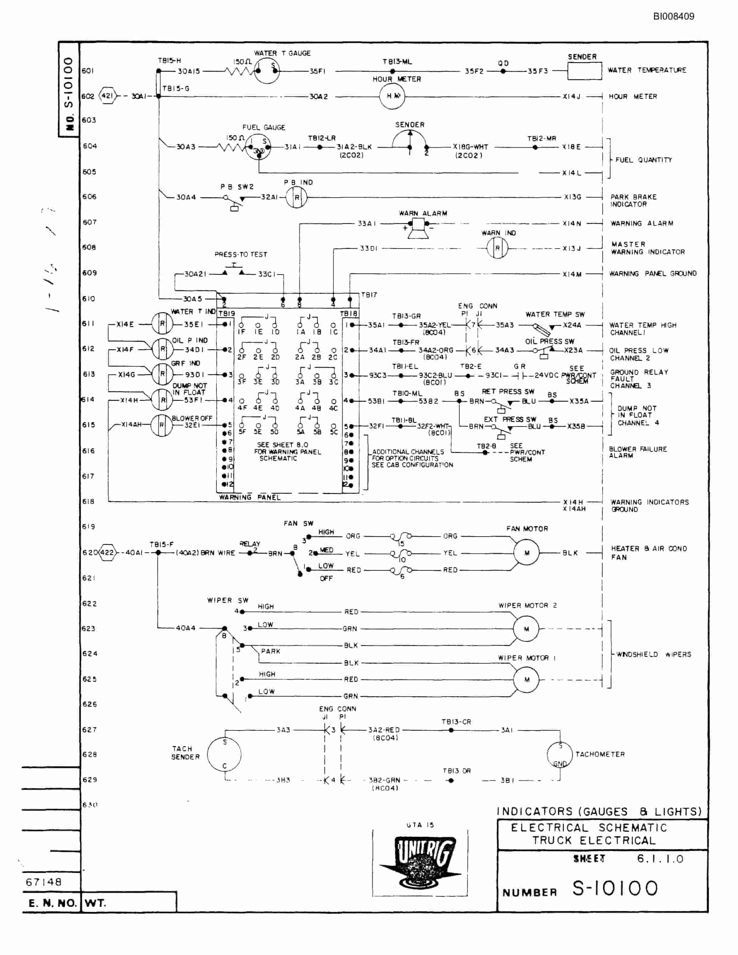 Bucyrus Mark 36 Assembly Parts Catalog BI008409-5
