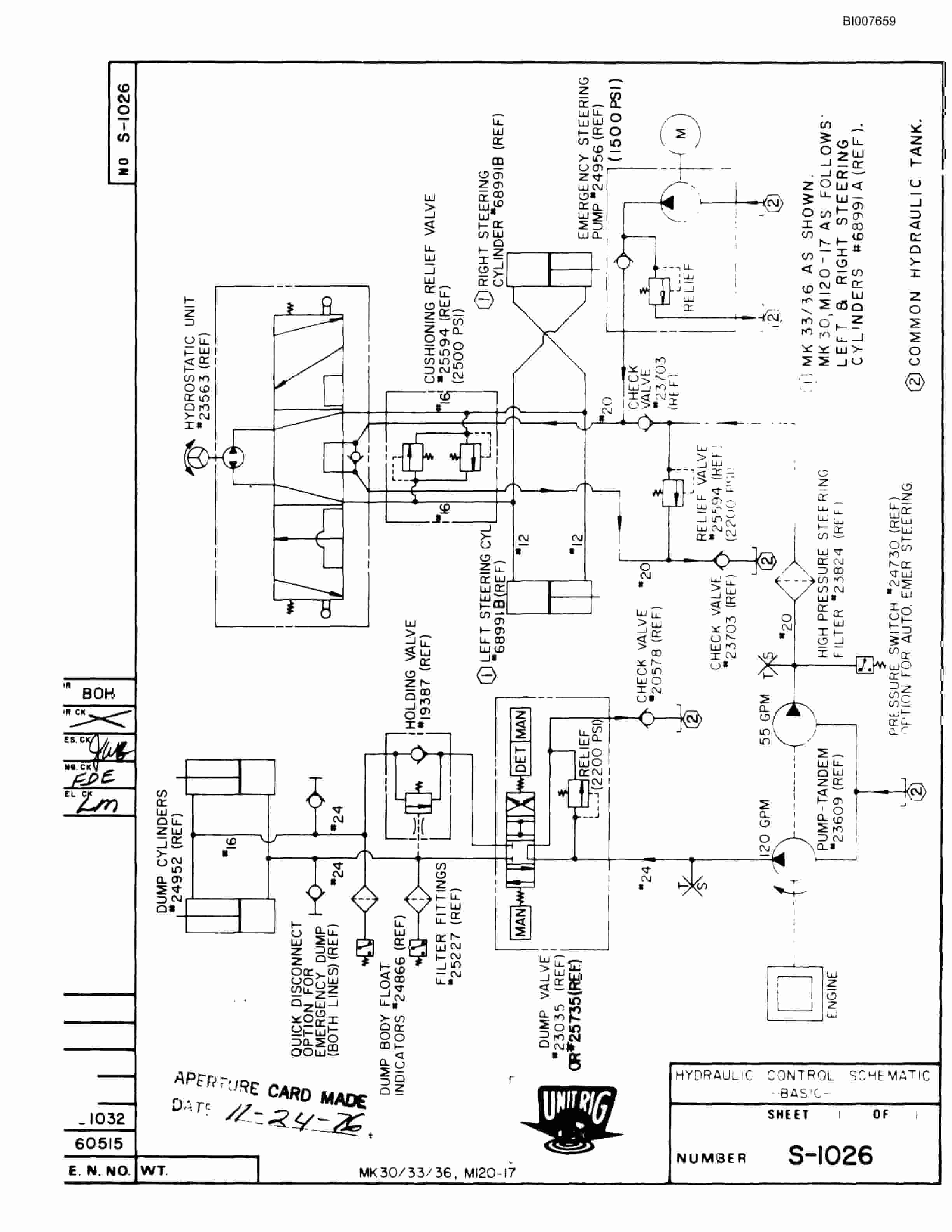 Bucyrus Mark 36 Illustrated Parts Catalog BI007659-5
