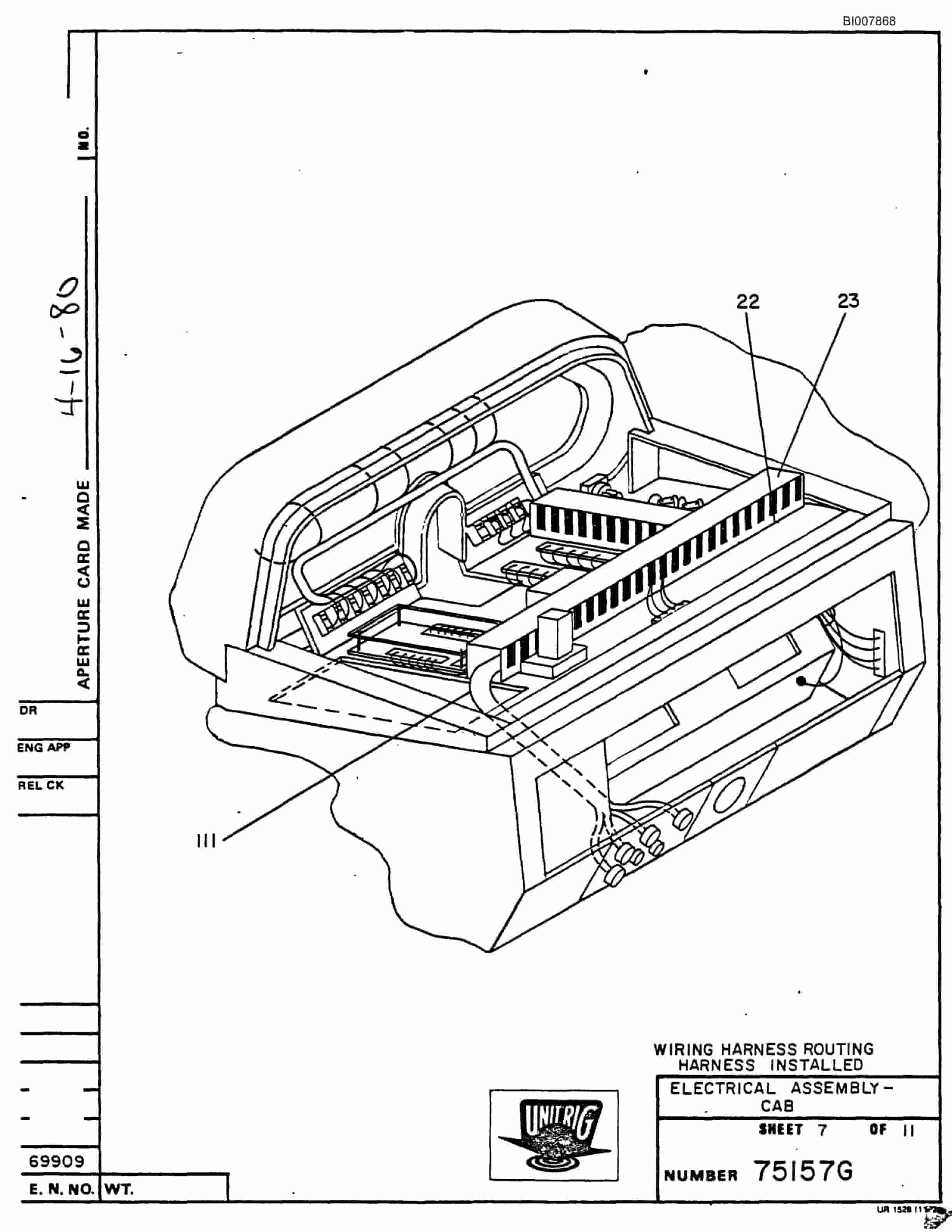Bucyrus Mark 36 Illustrated Parts Catalog BI007868-2