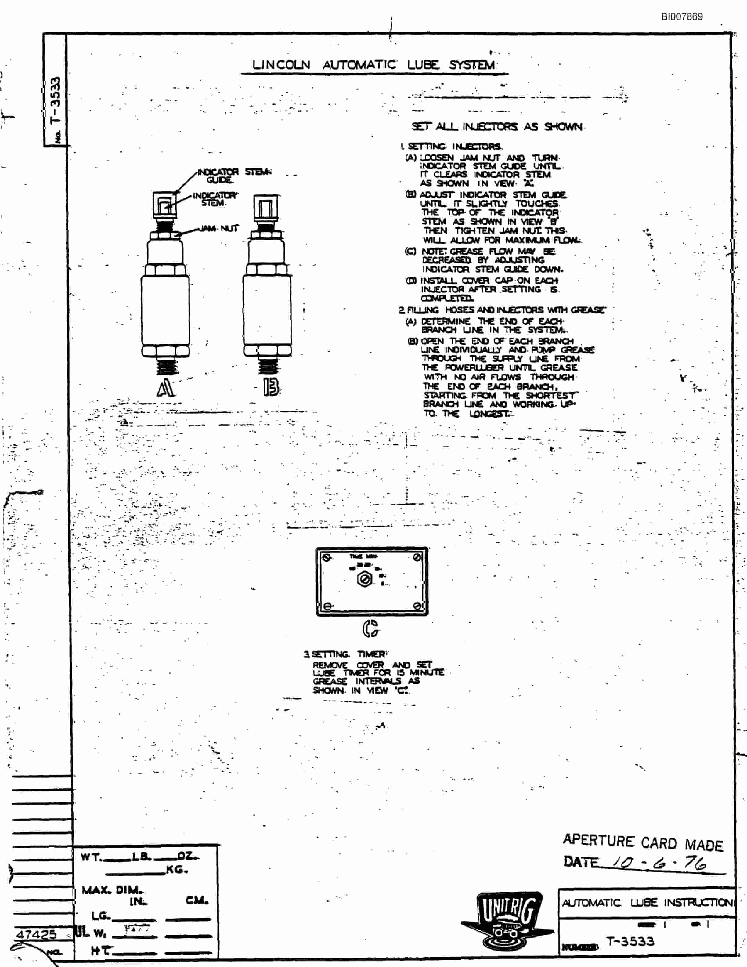 Bucyrus Mark 36 Illustrated Parts Catalog BI007869-5