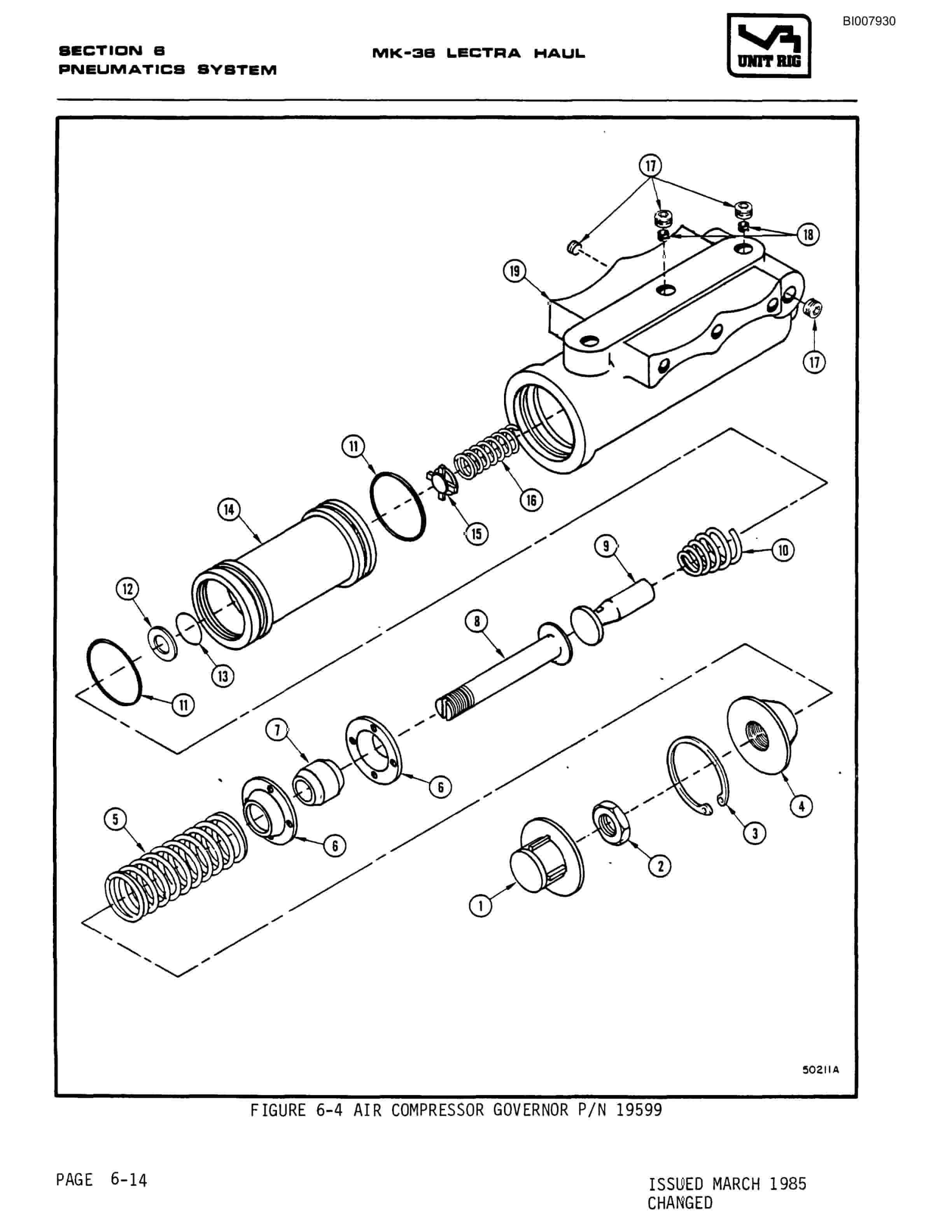 Bucyrus Mark 36 Illustrated Parts Catalog BI007930-3