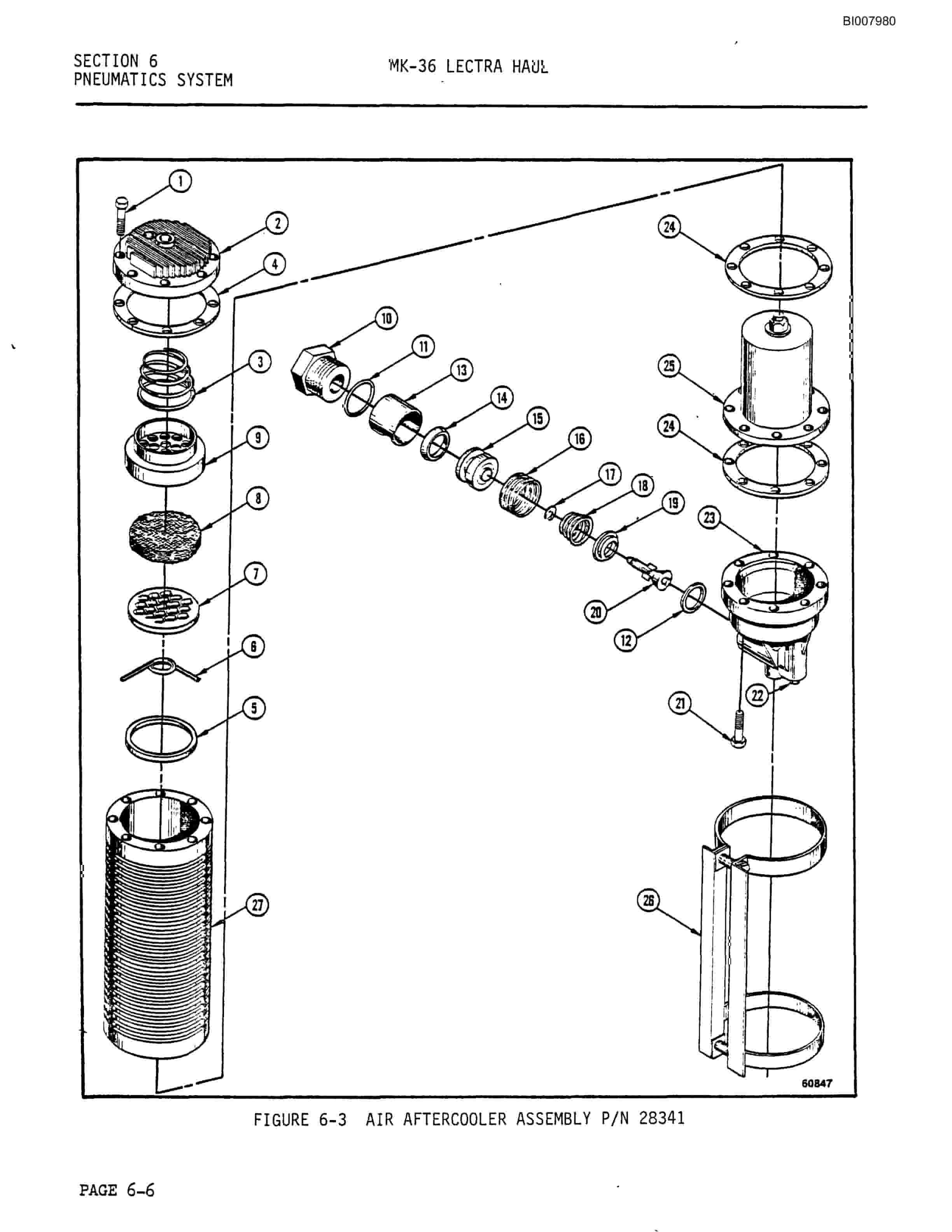 Bucyrus Mark 36 Illustrated Parts Catalog BI007980-3