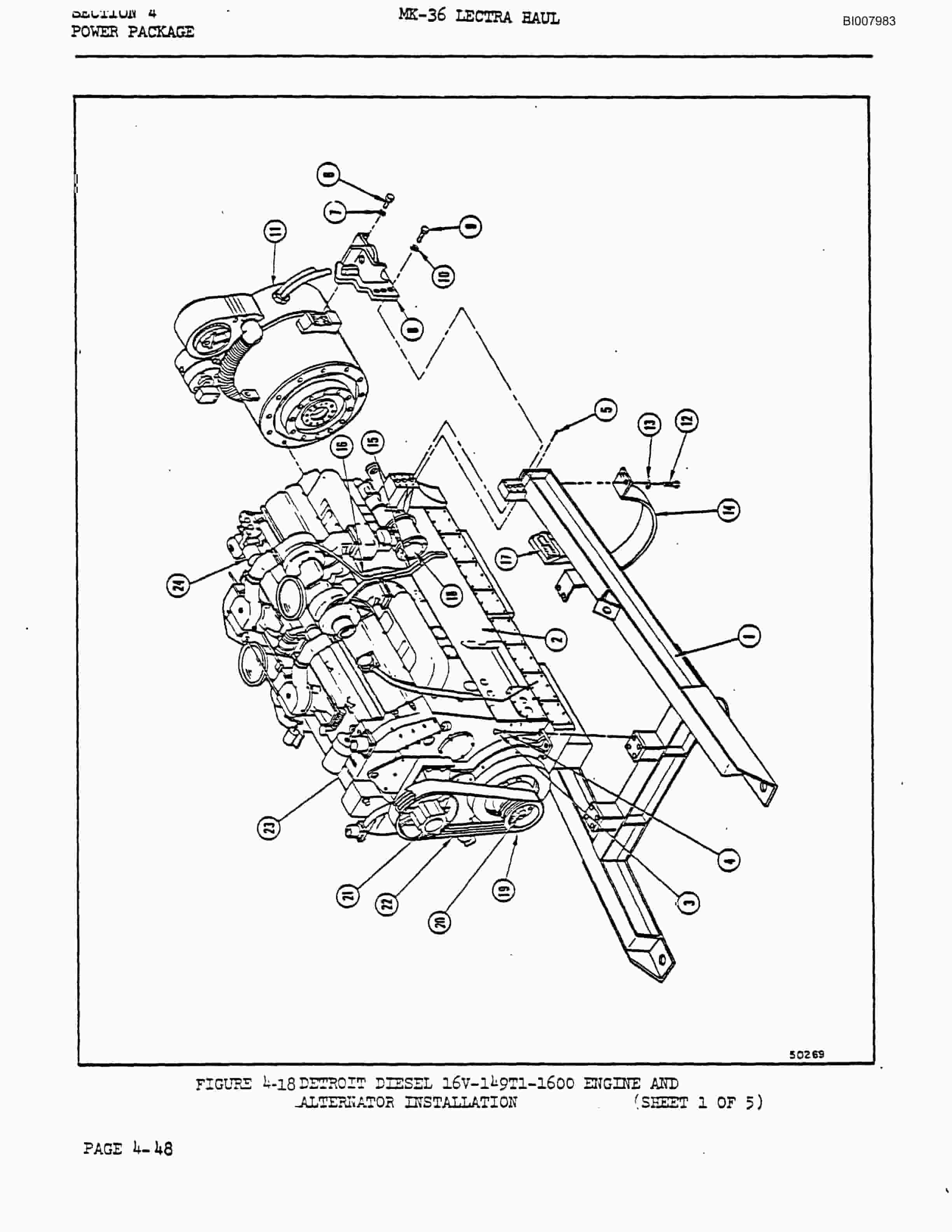 Bucyrus Mark 36 Illustrated Parts Catalog BI007983-2