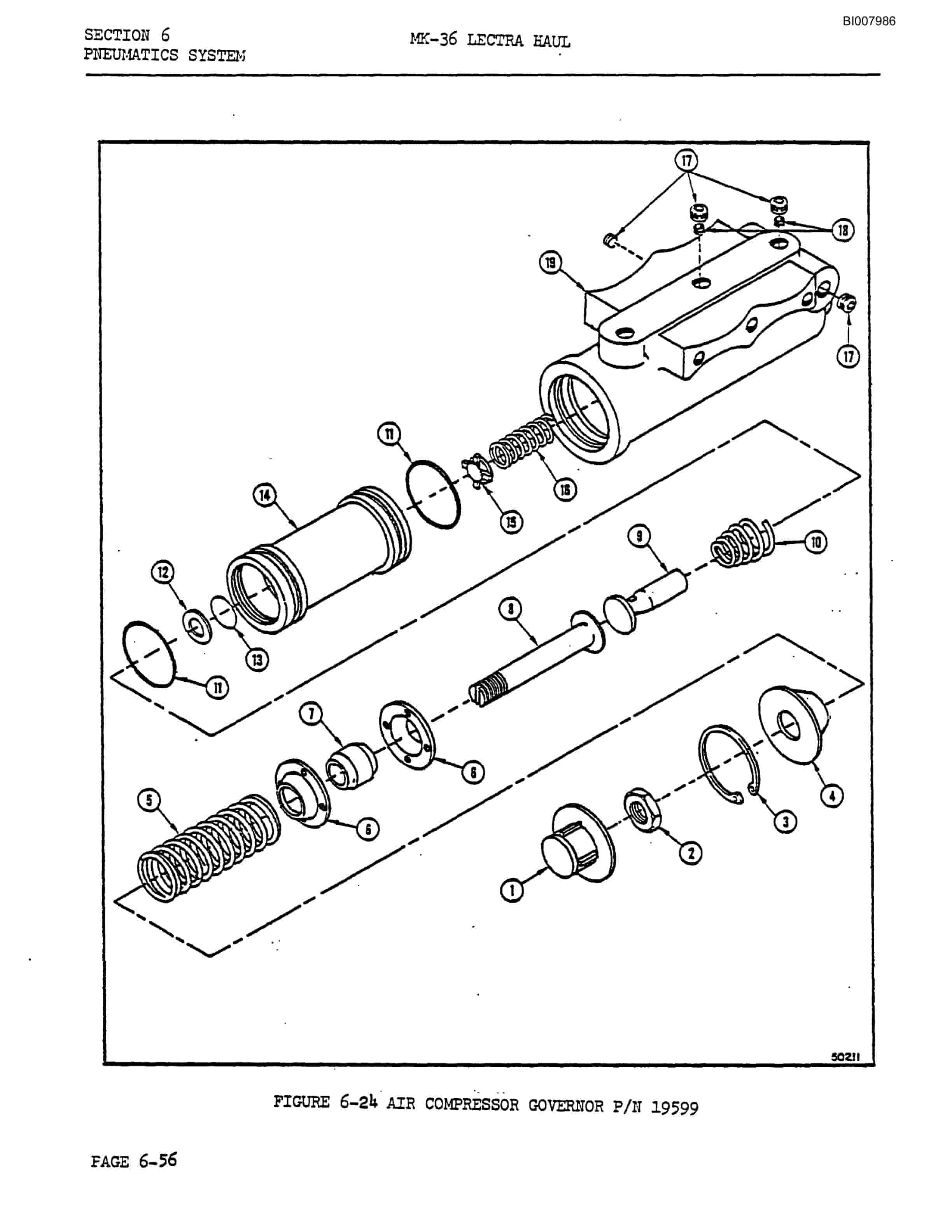 Bucyrus Mark 36 Illustrated Parts Catalog BI007986-5