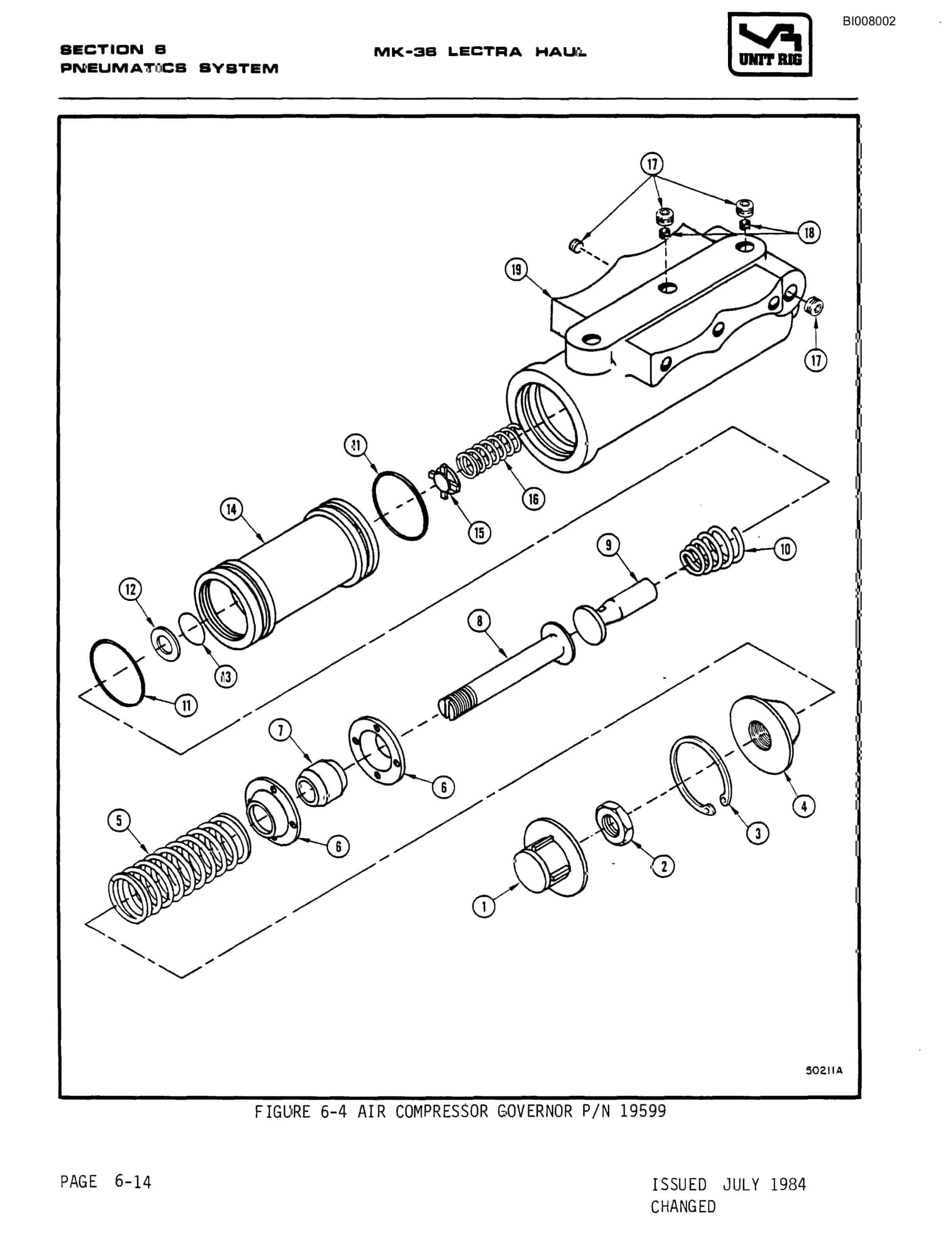 Bucyrus Mark 36 Illustrated Parts Catalog BI008002-3