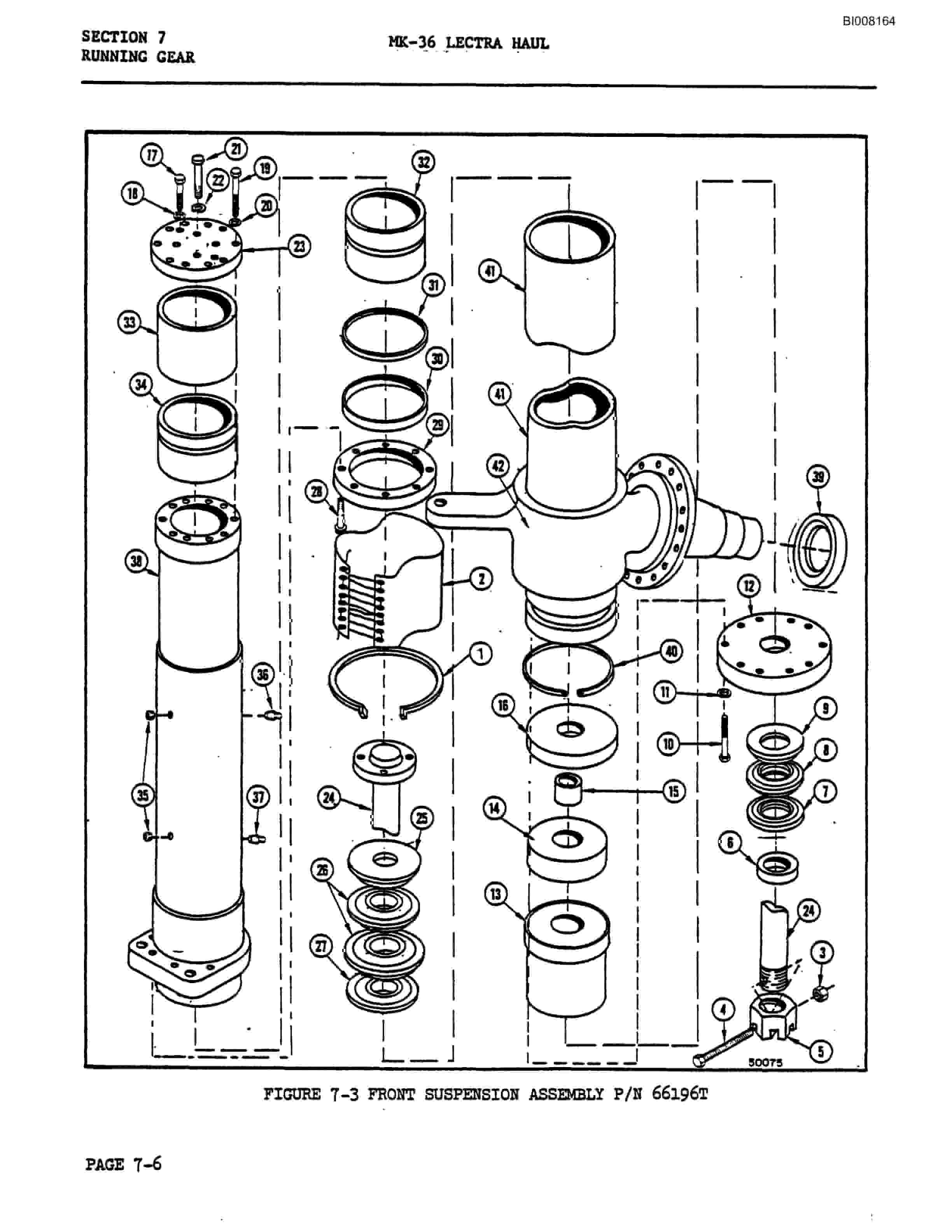 Bucyrus Mark 36 Illustrated Parts Catalog BI008164-5