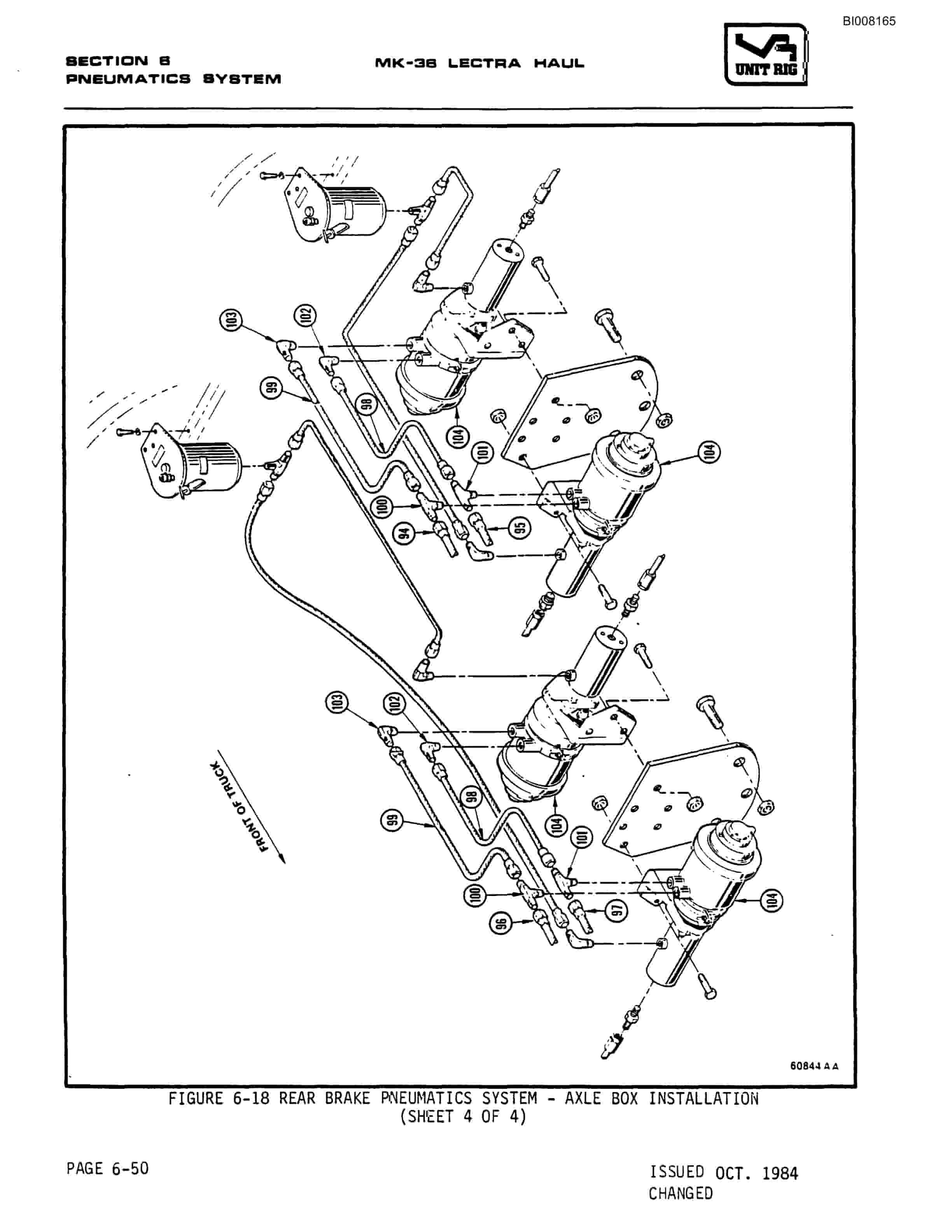 Bucyrus Mark 36 Illustrated Parts Catalog BI008165-4