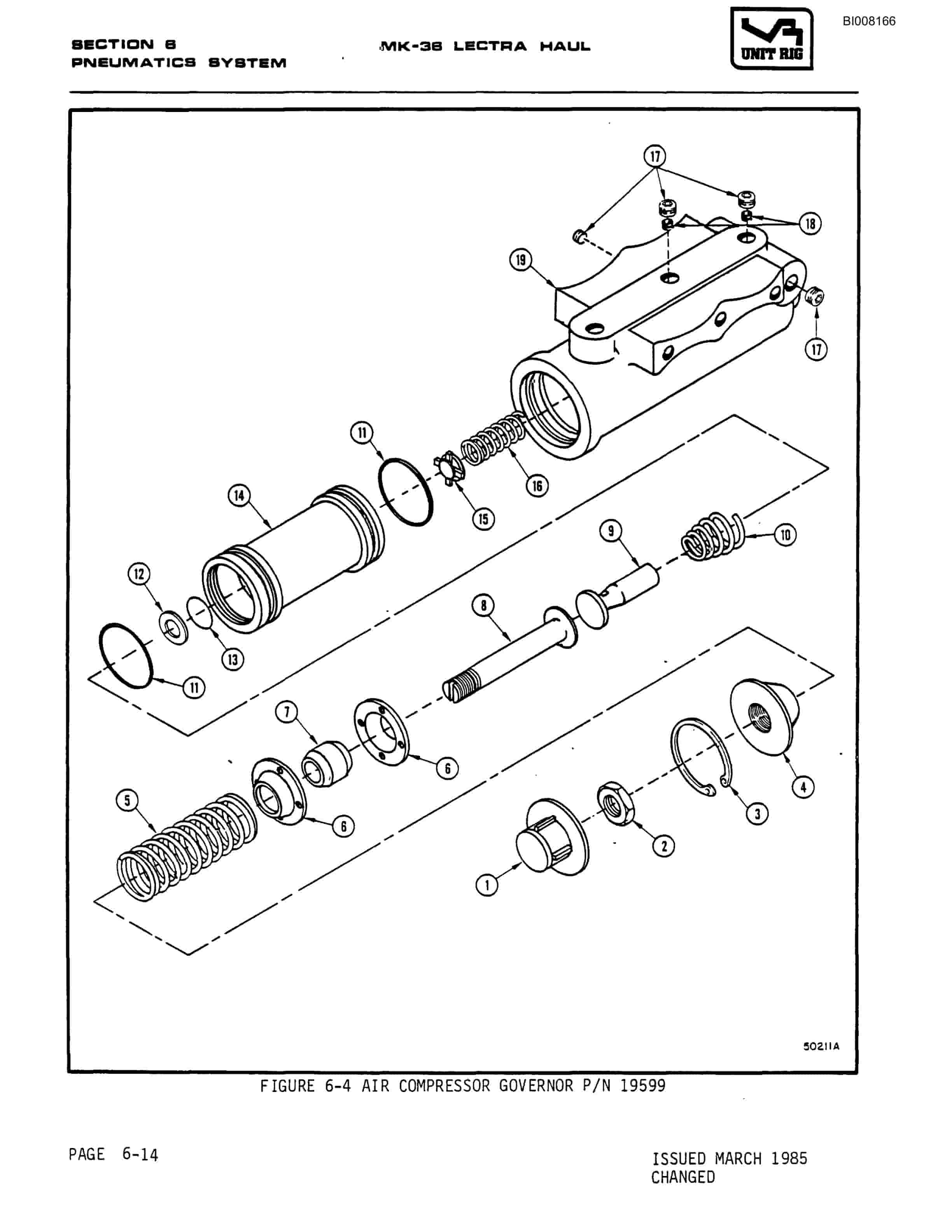 Bucyrus Mark 36 Illustrated Parts Catalog BI008166-3