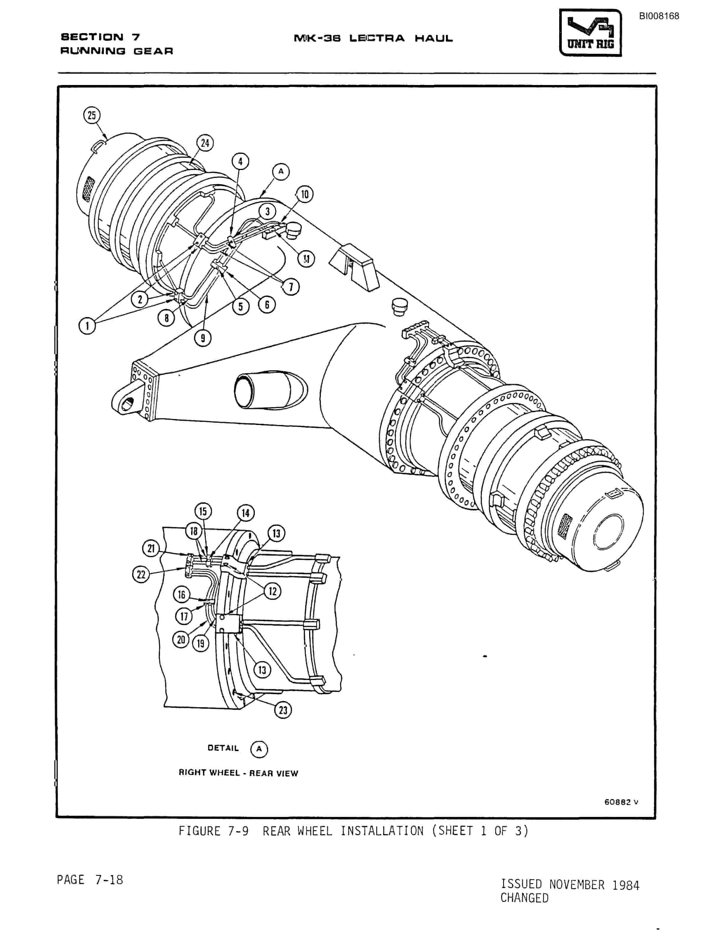 Bucyrus Mark 36 Illustrated Parts Catalog BI008168-4