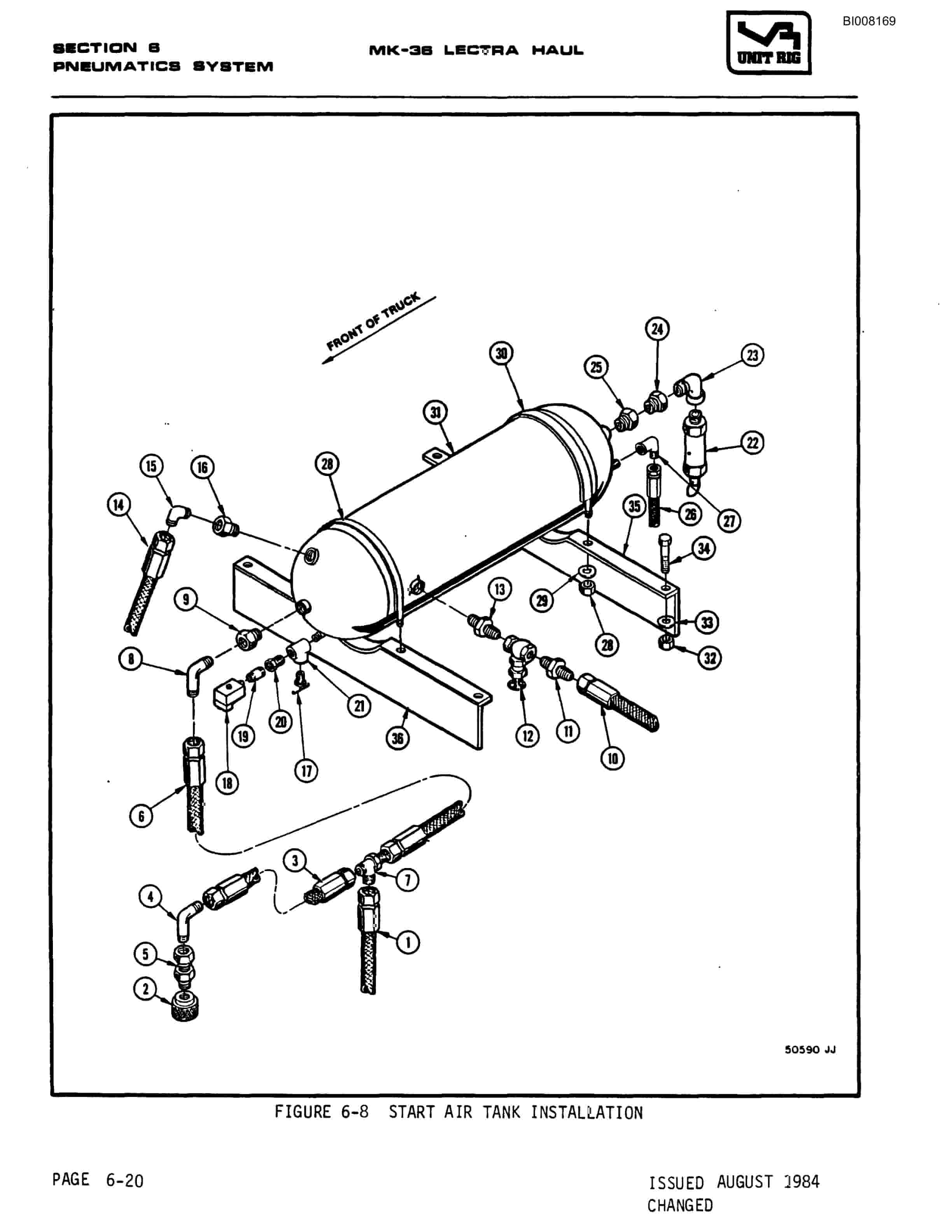 Bucyrus Mark 36 Illustrated Parts Catalog BI008169-3