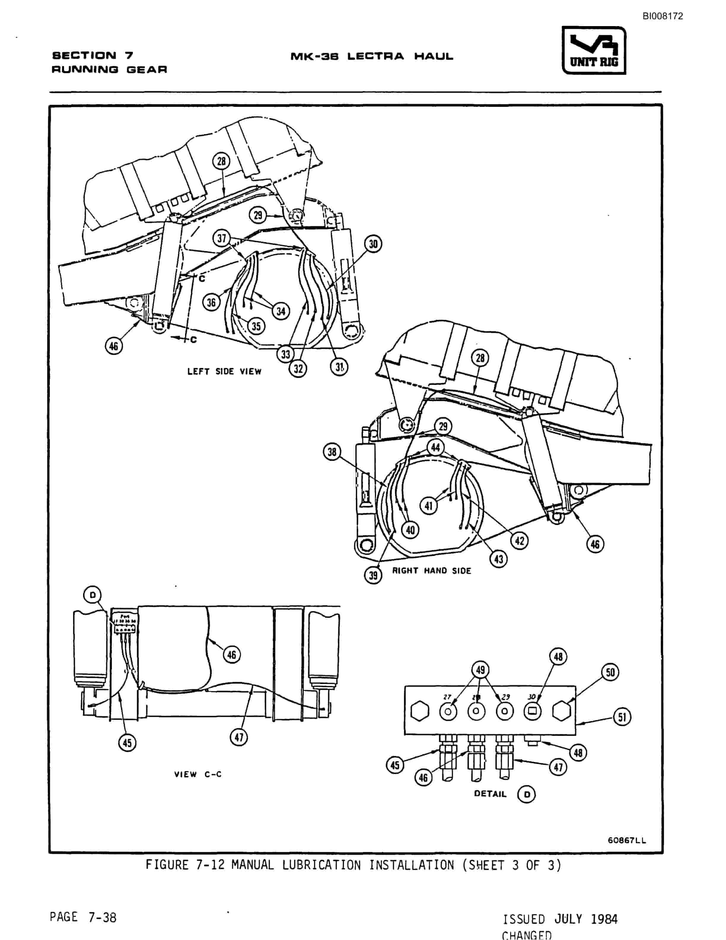 Bucyrus Mark 36 Illustrated Parts Catalog BI008172-5