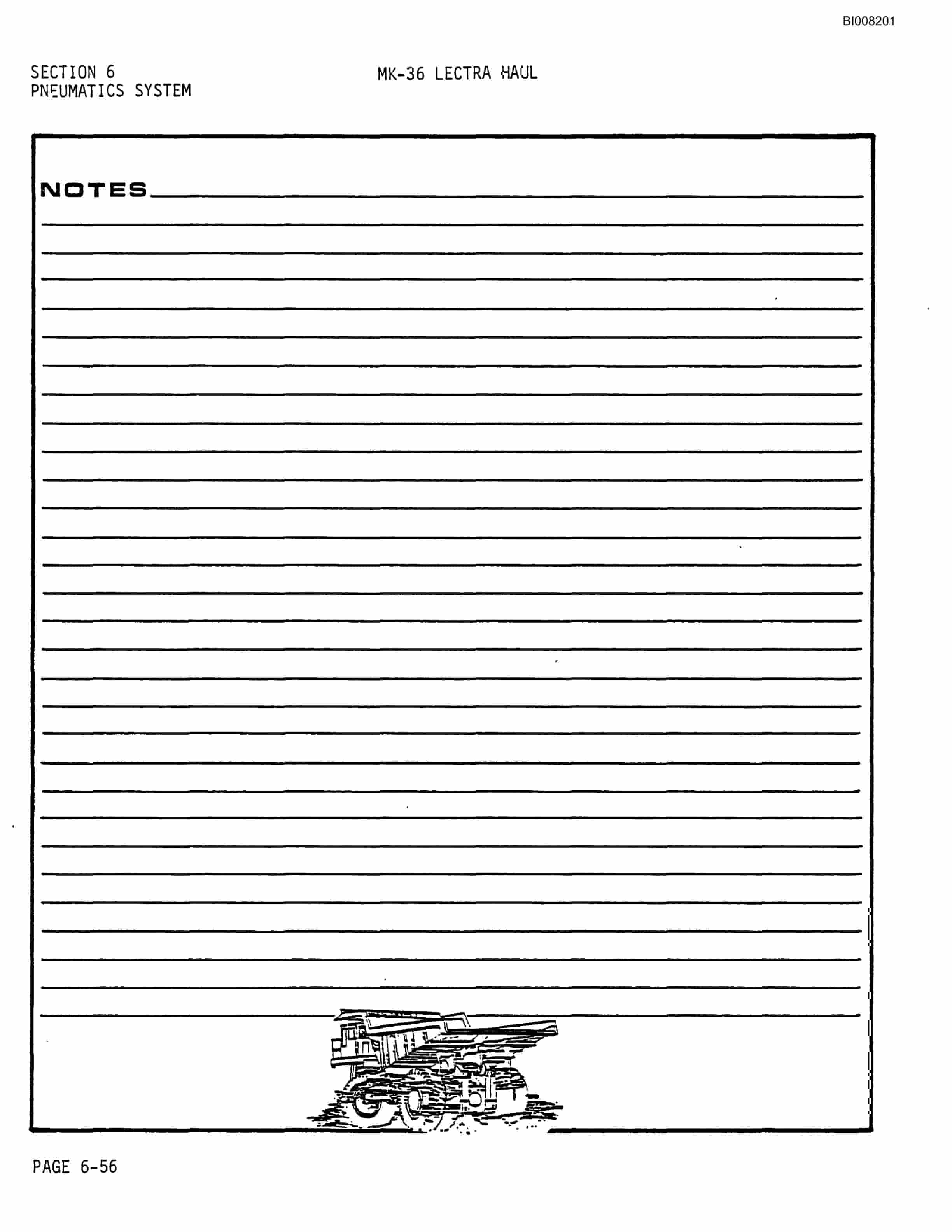 Bucyrus Mark 36 Illustrated Parts Catalog BI008201-5