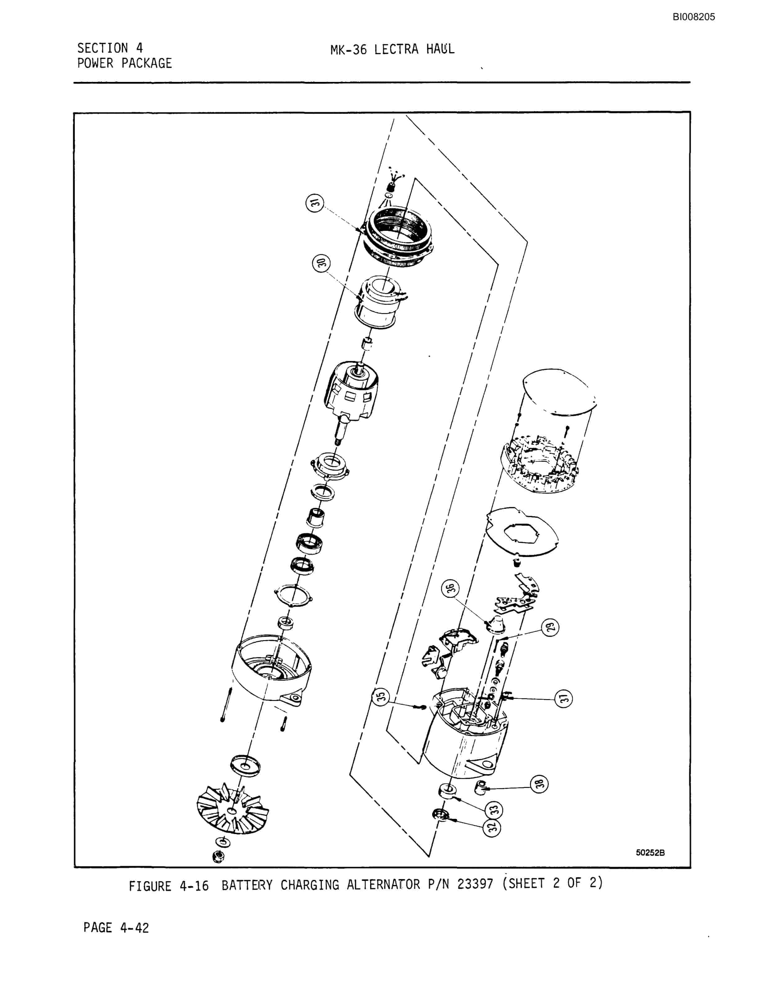 Bucyrus Mark 36 Illustrated Parts Catalog BI008205-2