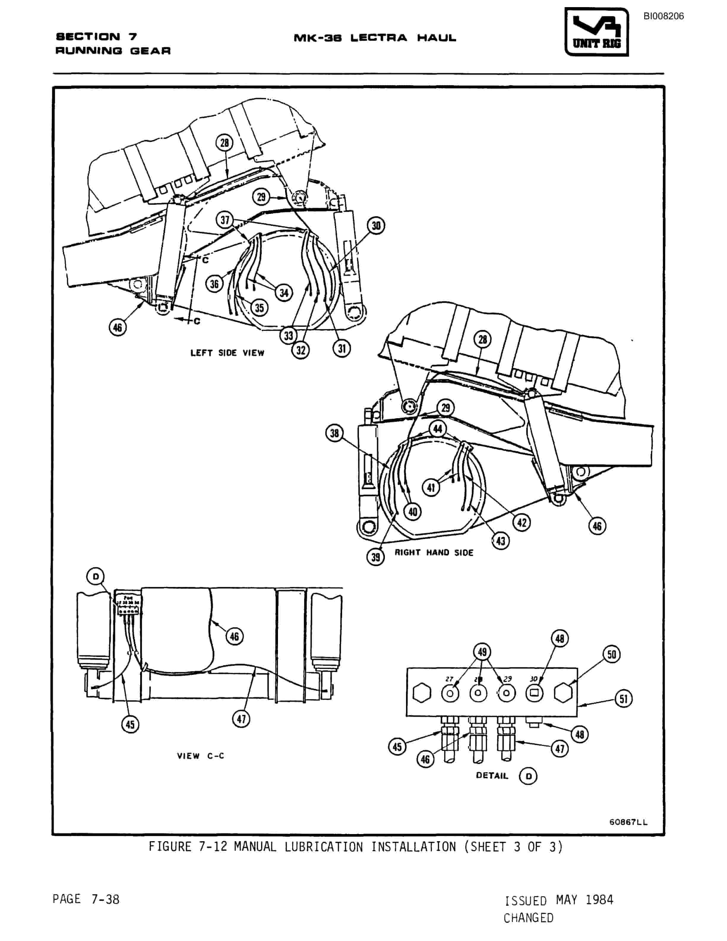 Bucyrus Mark 36 Illustrated Parts Catalog BI008206-5
