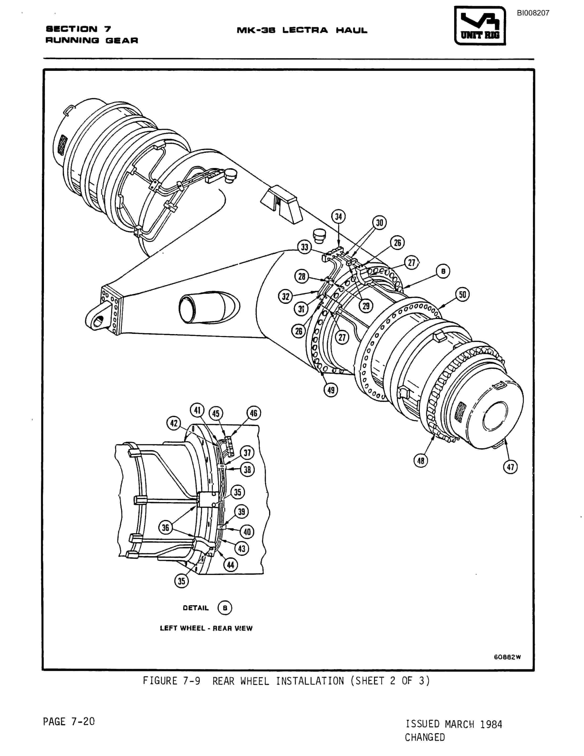 Bucyrus Mark 36 Illustrated Parts Catalog BI008207-4