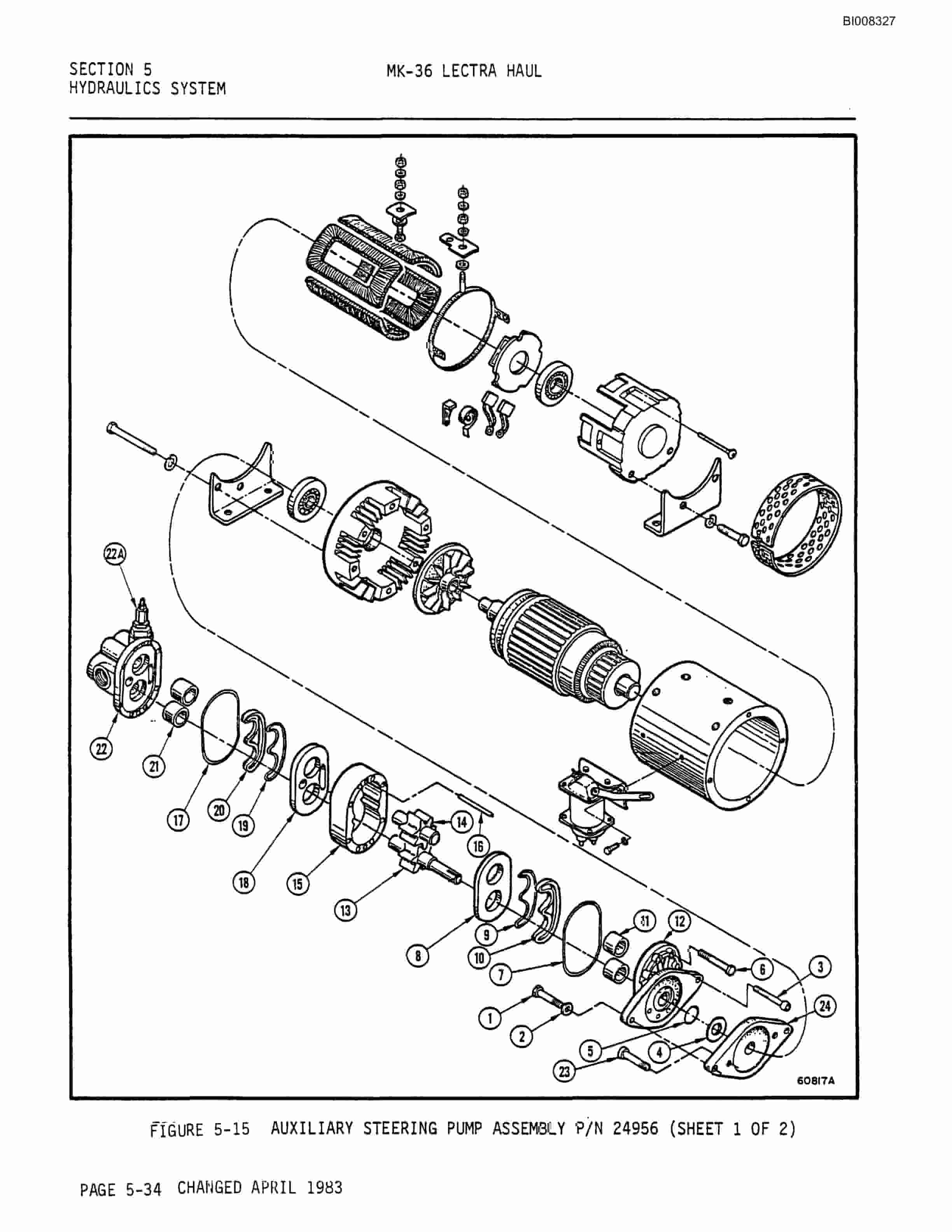 Bucyrus Mark 36 Illustrated Parts Catalog BI008327-3