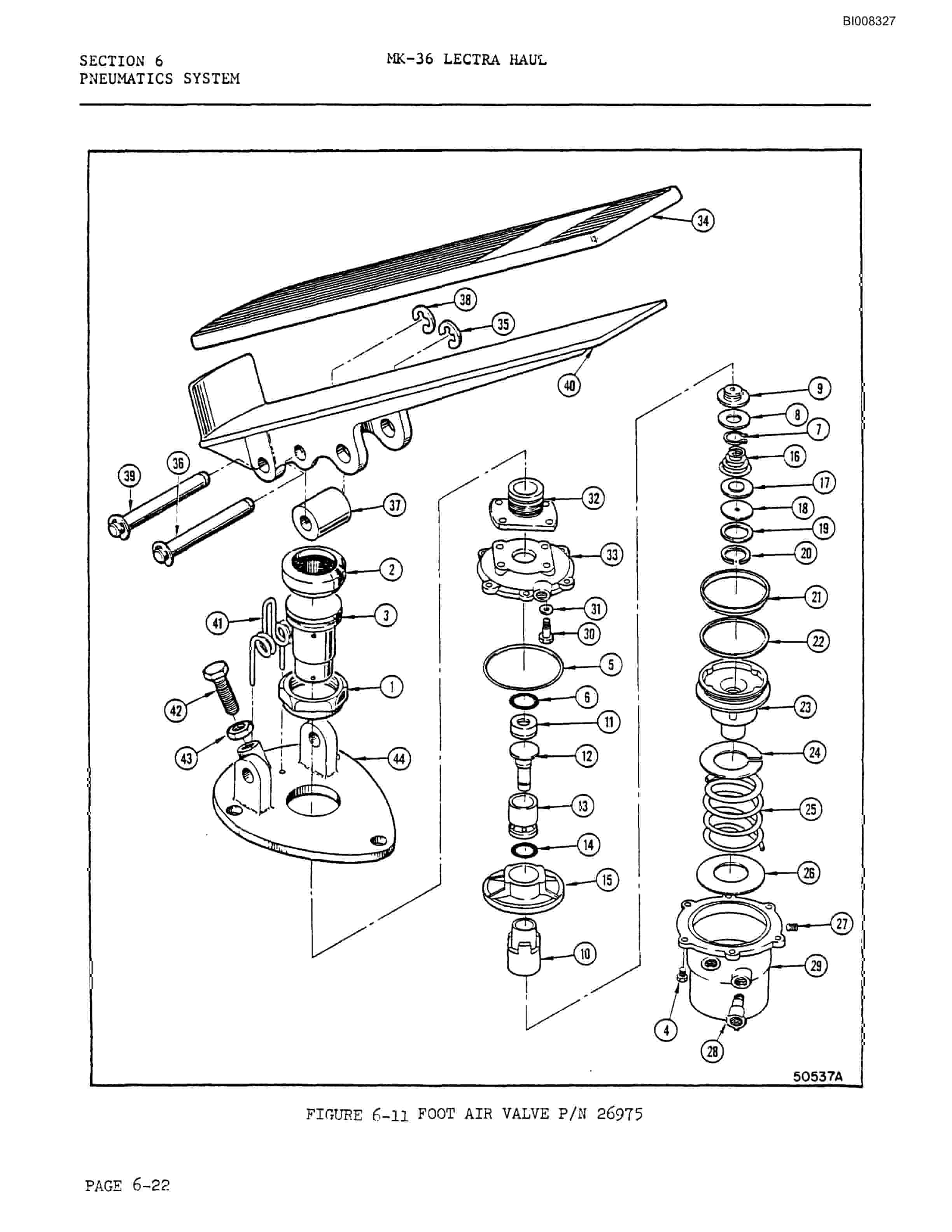 Bucyrus Mark 36 Illustrated Parts Catalog BI008327-4