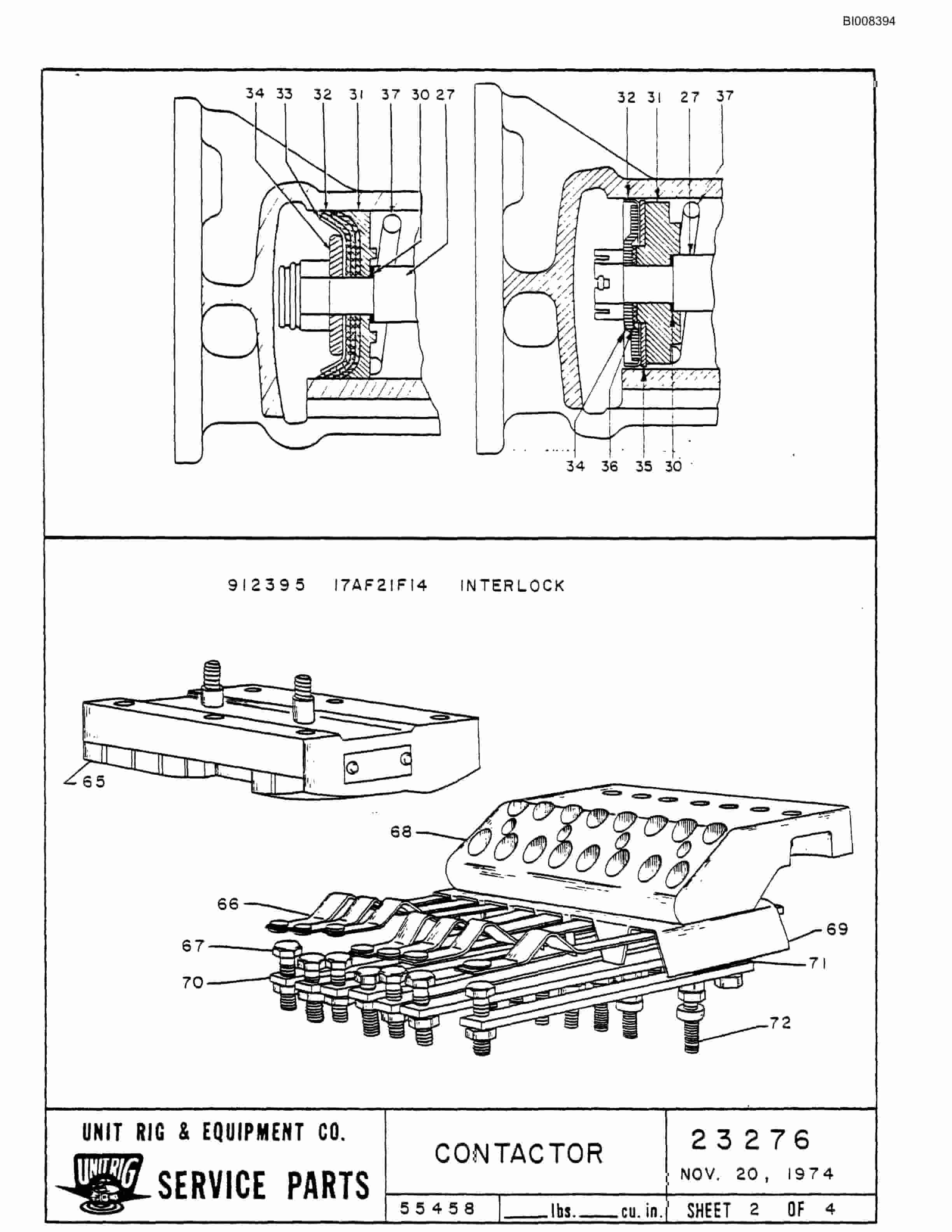 Bucyrus Mark 36 Illustrated Parts Catalog BI008394-3