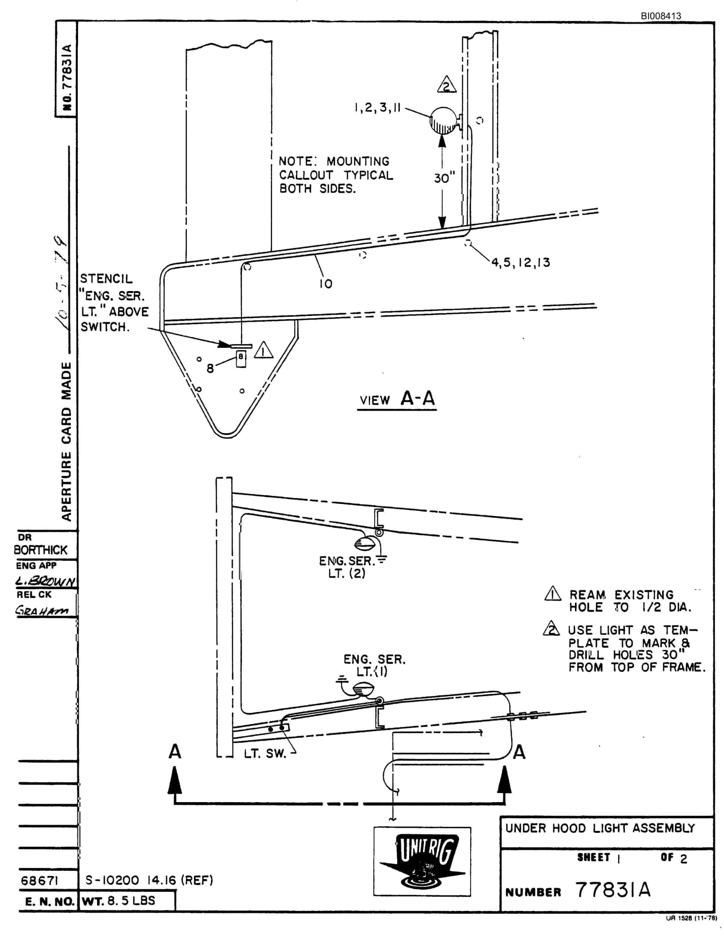 Bucyrus Mark 36 Illustrated Parts Catalog BI008413-4