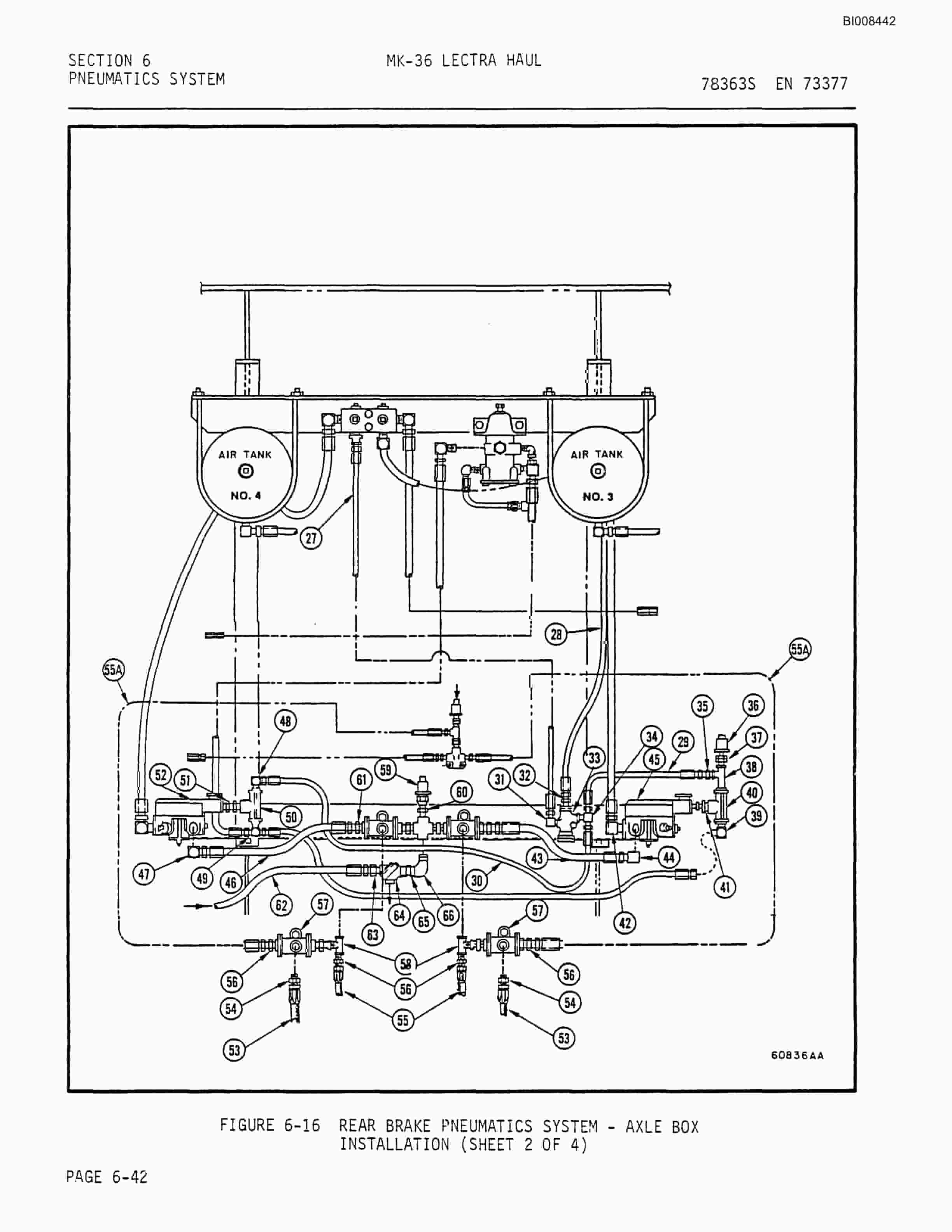 Bucyrus Mark 36 Illustrated Parts Catalog BI008442-4