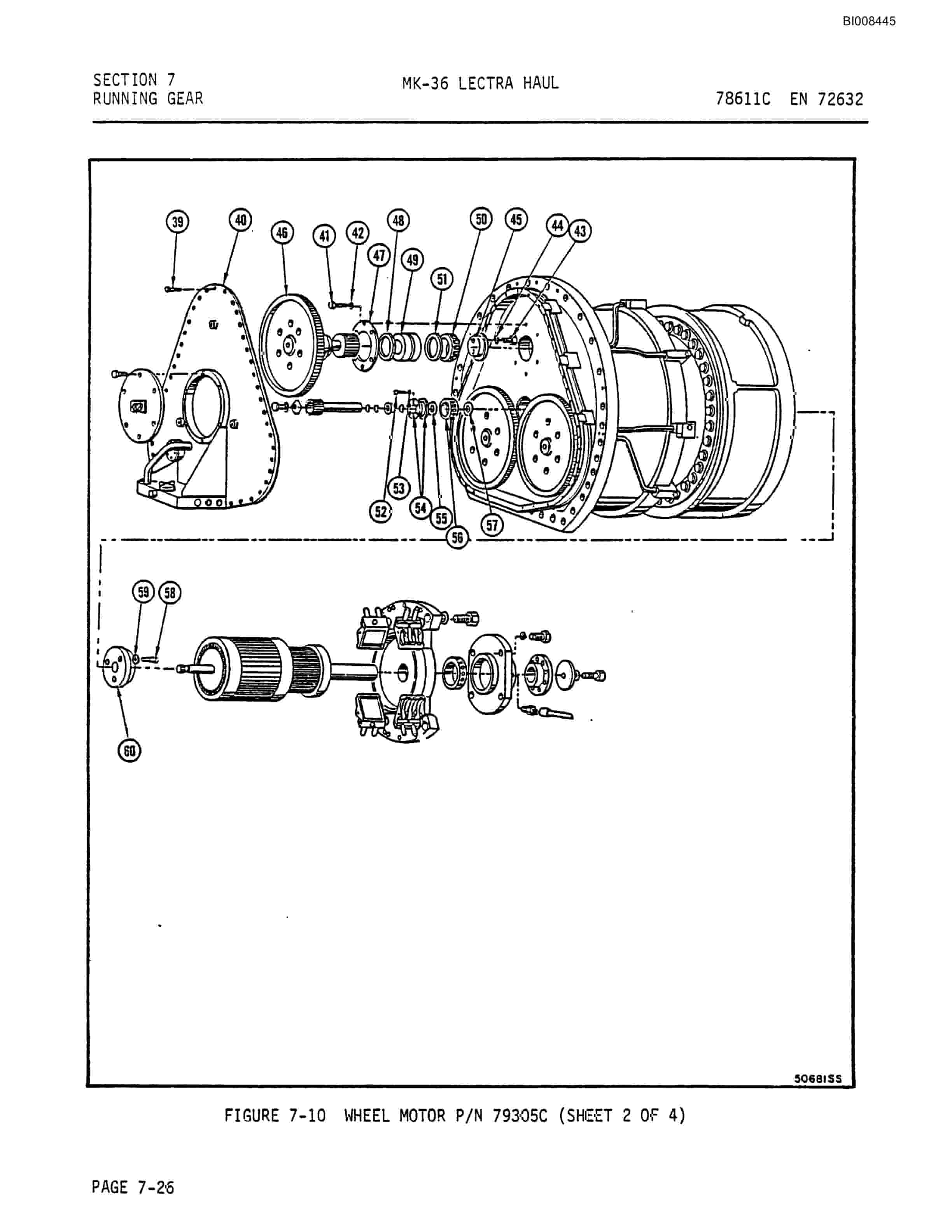 Bucyrus Mark 36 Illustrated Parts Catalog BI008445-5