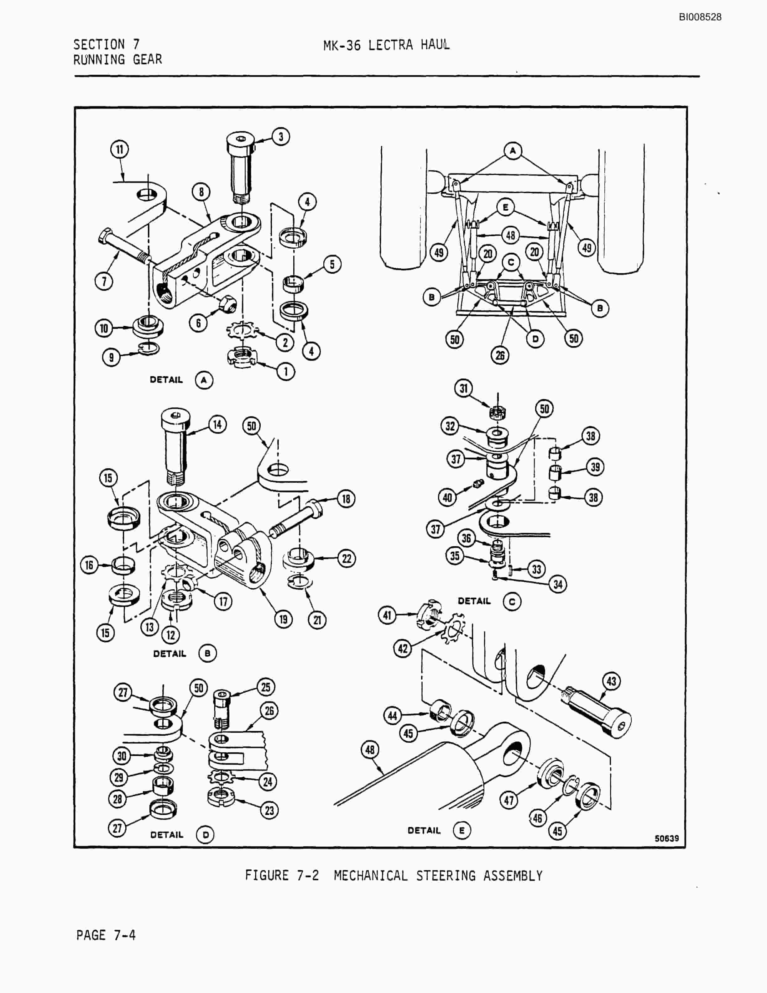 Bucyrus Mark 36 Illustrated Parts Catalog BI008528-5
